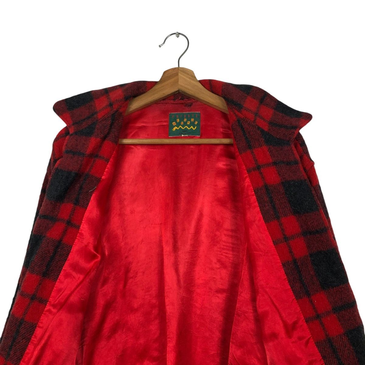Japanese Brand VINTAGE WOOL HERRINGBONE BOMBER JACKET MESSAGE ISSEY MIYAKE Size US M / EU 48-50 / 2 - 16 Thumbnail