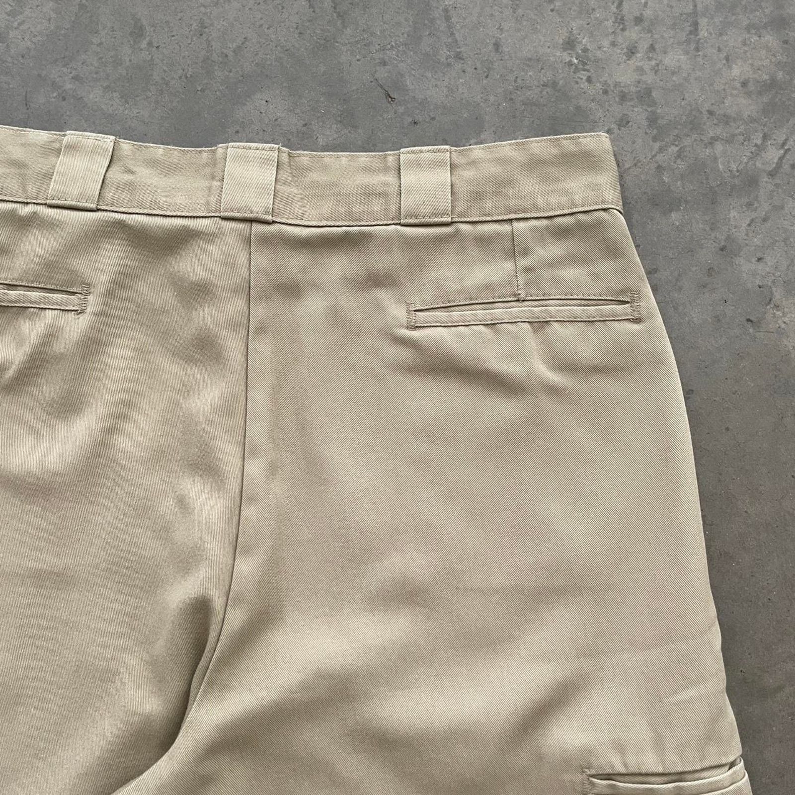 Dickies Dickies Khaki Flat Front Work Shorts Size US 36 / EU 52 - 5 Thumbnail