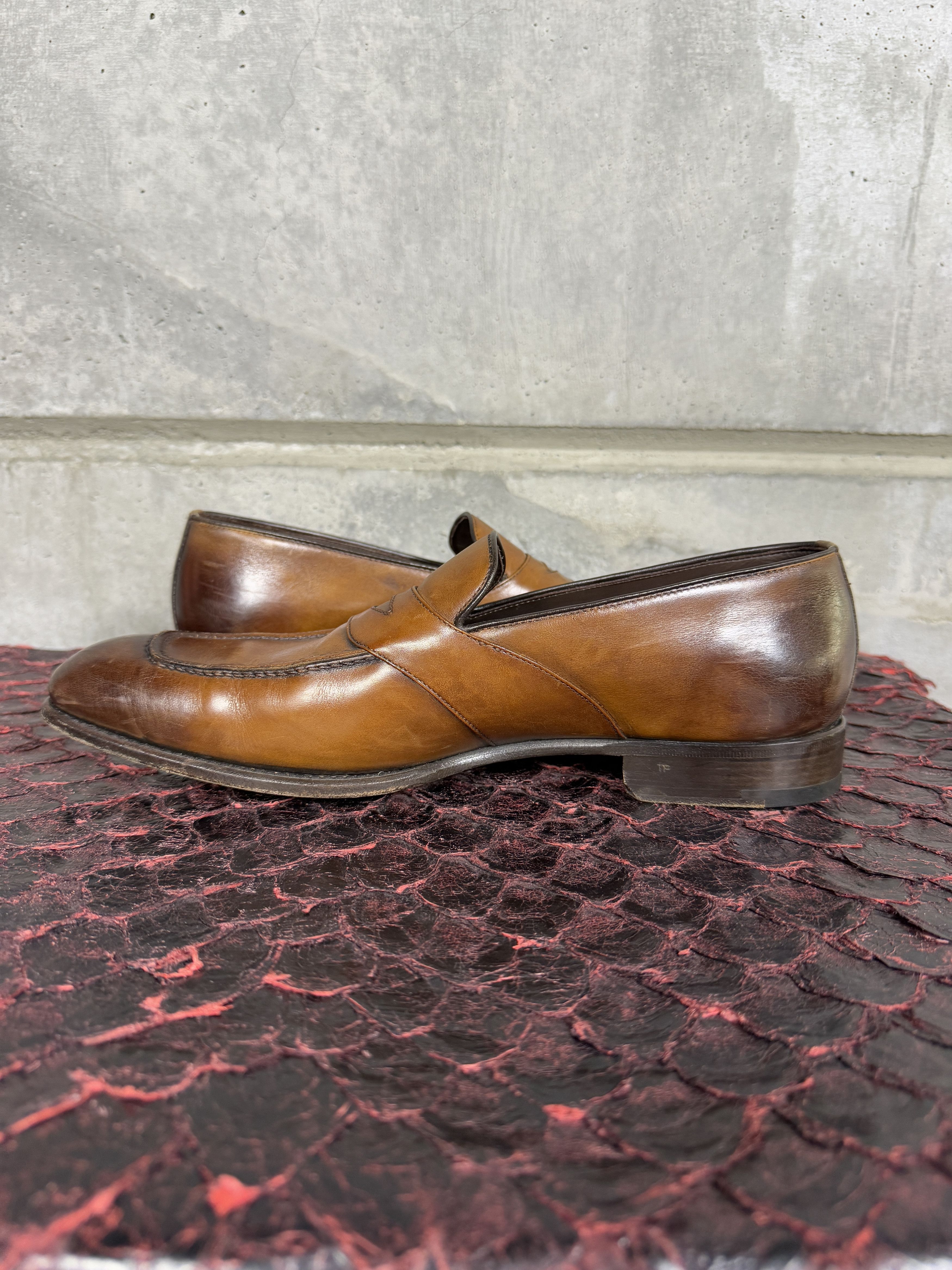 Tom Ford Tom Ford Leather Penny Loafers Size US 12 / EU 45 - 4 Thumbnail
