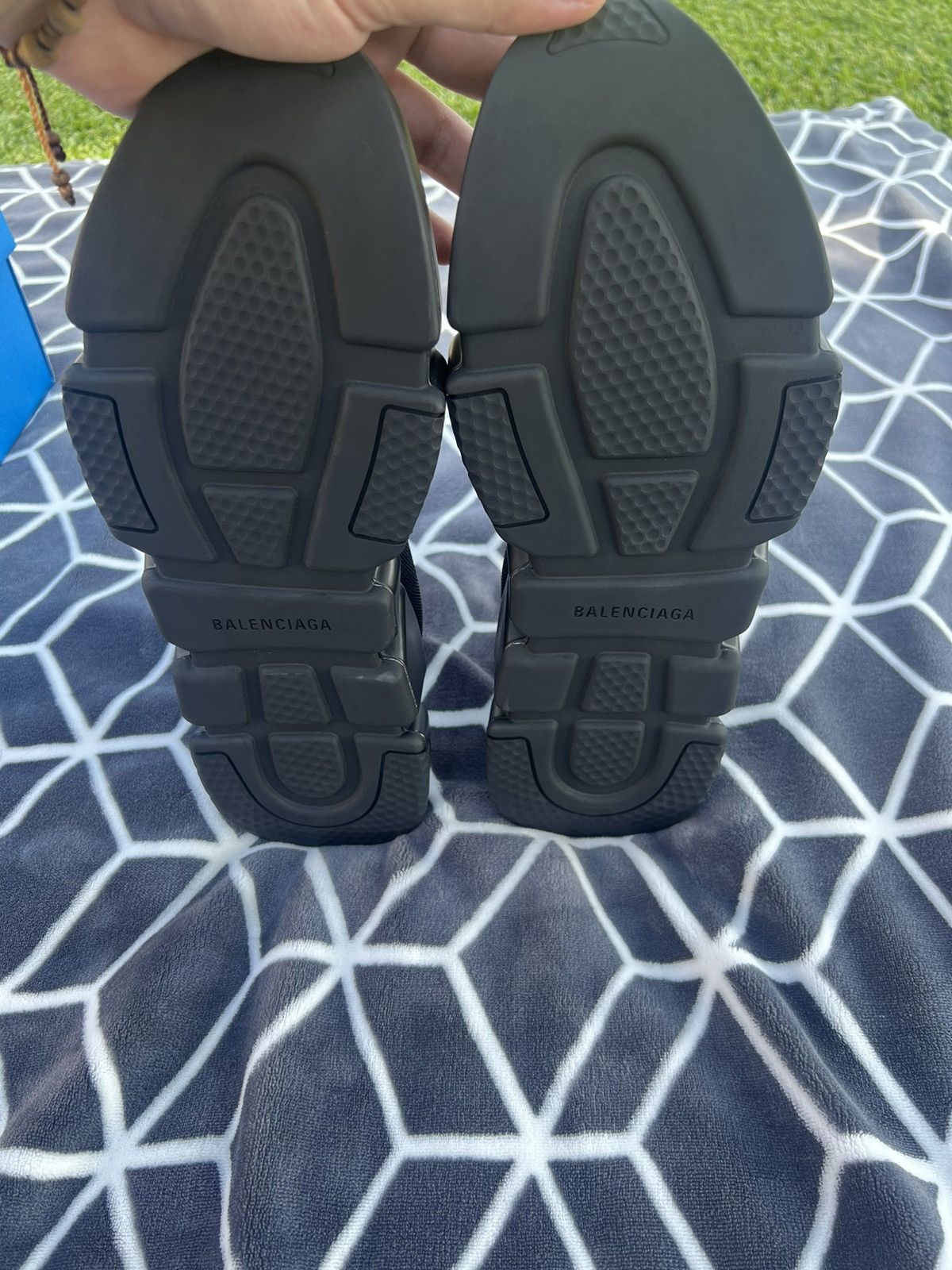 Adidas × Balenciaga Balenciaga X Adidas Speed Trainers Size US 11.5 / EU 44-45 - 4 Thumbnail