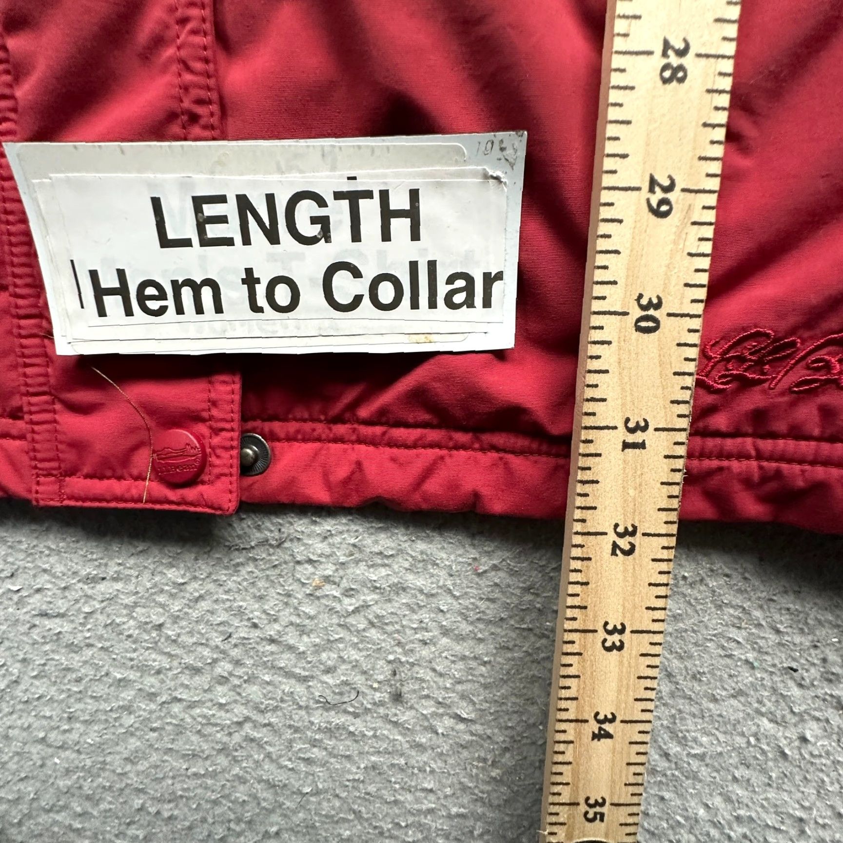 Vintage VINTAGE LL Bean Parka Jacket Women's Large Thinsulate Insulated Removable Hood Long Nylon Red Size L / US 10 / IT 46 - 5 Thumbnail