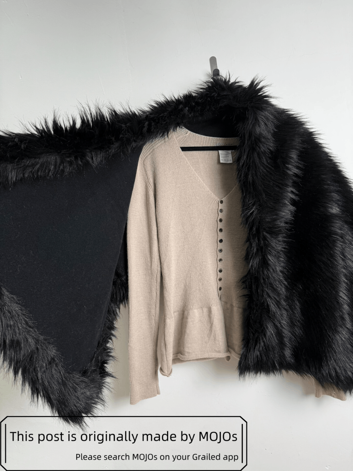 Dries Van Noten Dries Van Noten Black Fur Scarf mojos1634121 Size ONE SIZE - 4 Thumbnail