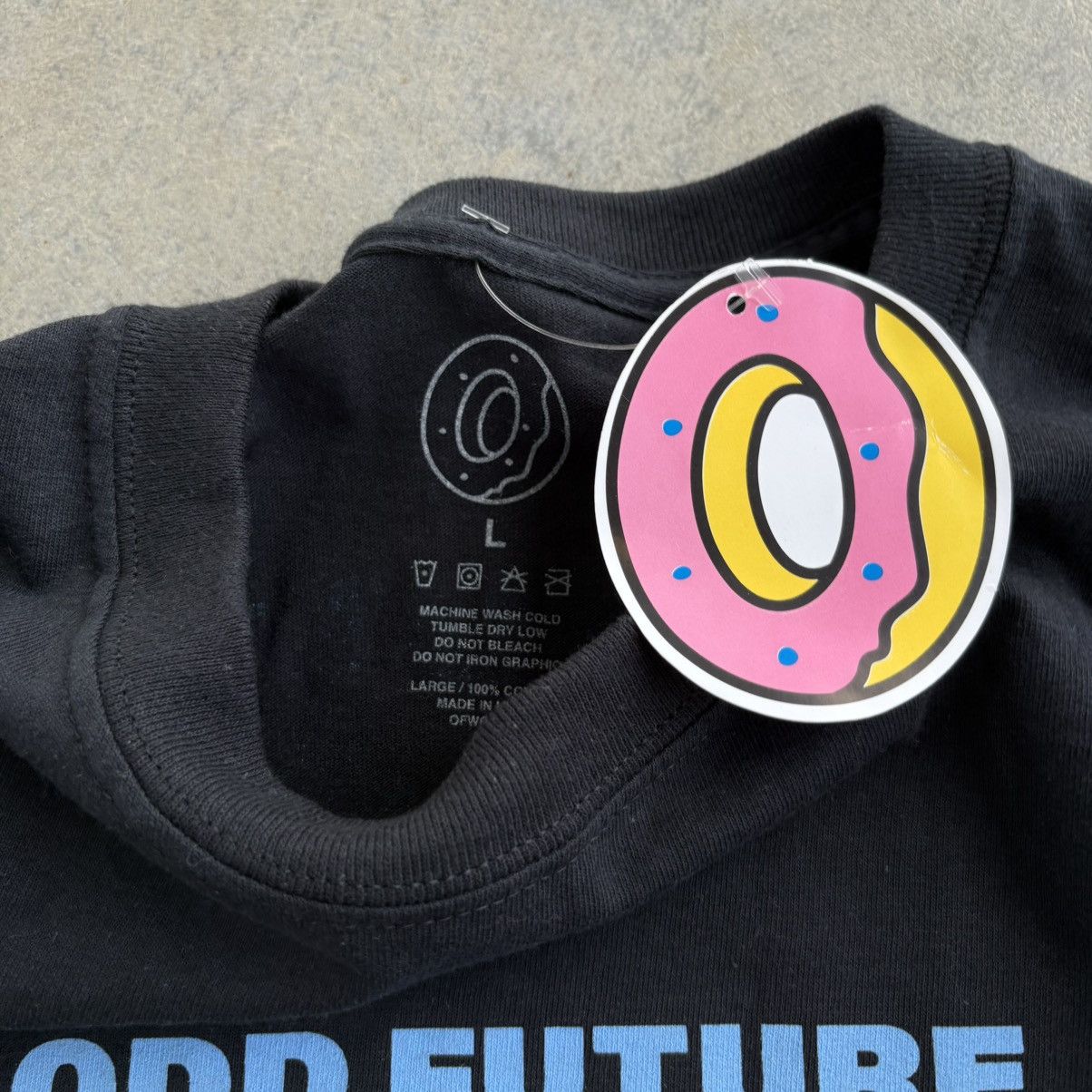 Golf Wang × Odd Future 2015 ODD FUTURE Golf Wang Tyler the Creator Donut Zumiez Tee Size US L / EU 52-54 / 3 - 9 Thumbnail
