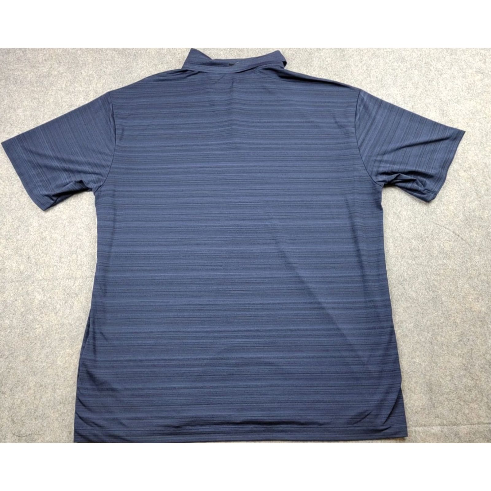 Nike Nike Golf Polo Shirt Mens 2XL Dri-Fit Blue Stripe Short Sleeve Polo Shirt Outdoor Sports Size US XXL / EU 58 / 5 - 6 Thumbnail