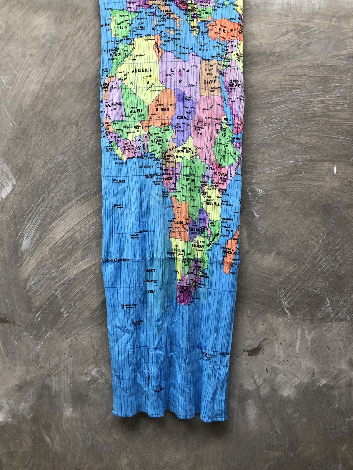 Designer × Issey Miyake OFFERS‼️ 90’s Issey Miyake Pleats Please “World Map” Size S / US 4 / IT 40 - 8 Thumbnail