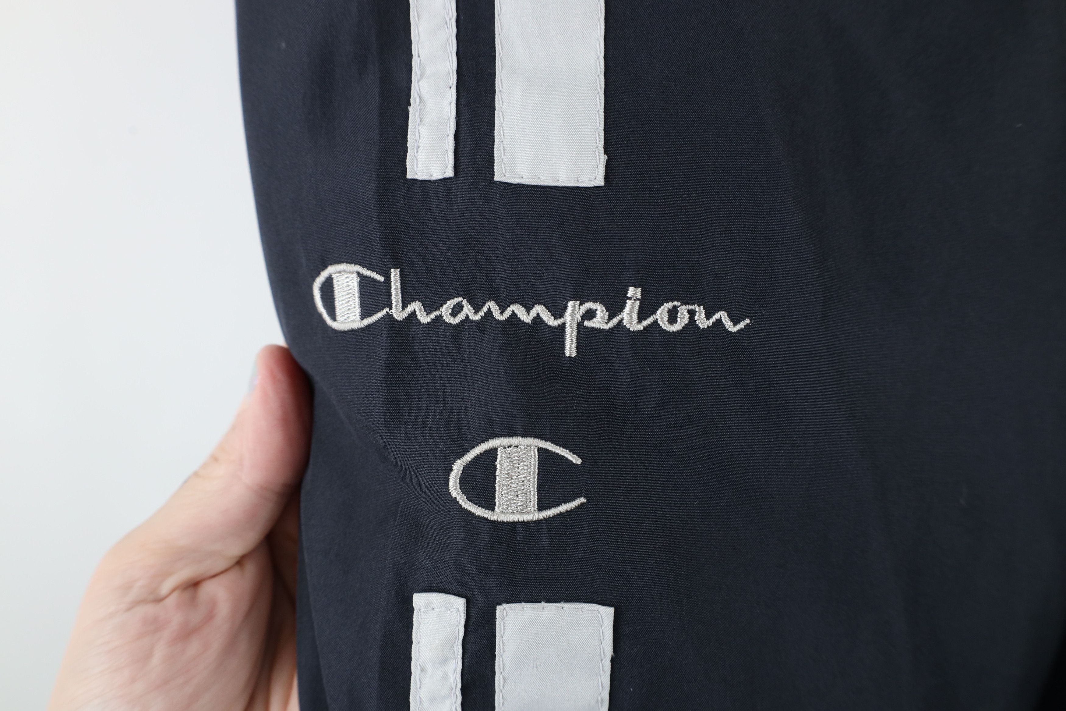 Champion × Vintage Vintage 90s Champion Full Zip Cafe Racer Windbreaker Jacket Size US M / EU 48-50 / 2 - 4 Thumbnail