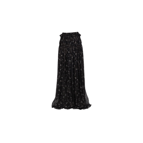 Floral Chiffon Maxi Skirt Size 40