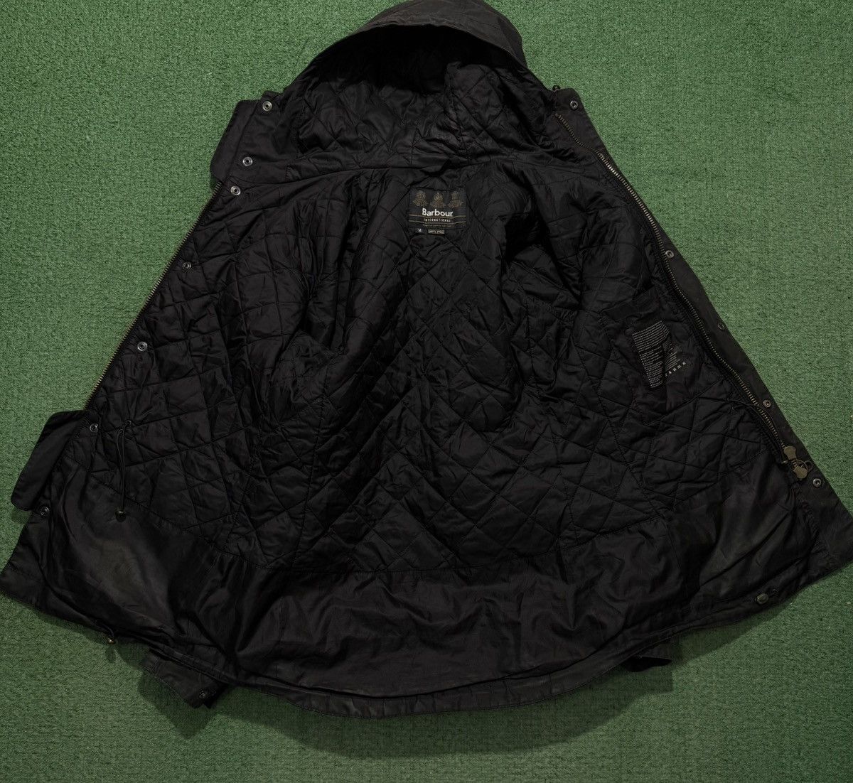 Barbour Barbour International Fog Parka Wax Cotton Jacket Size US M / EU 48-50 / 2 - 3 Thumbnail