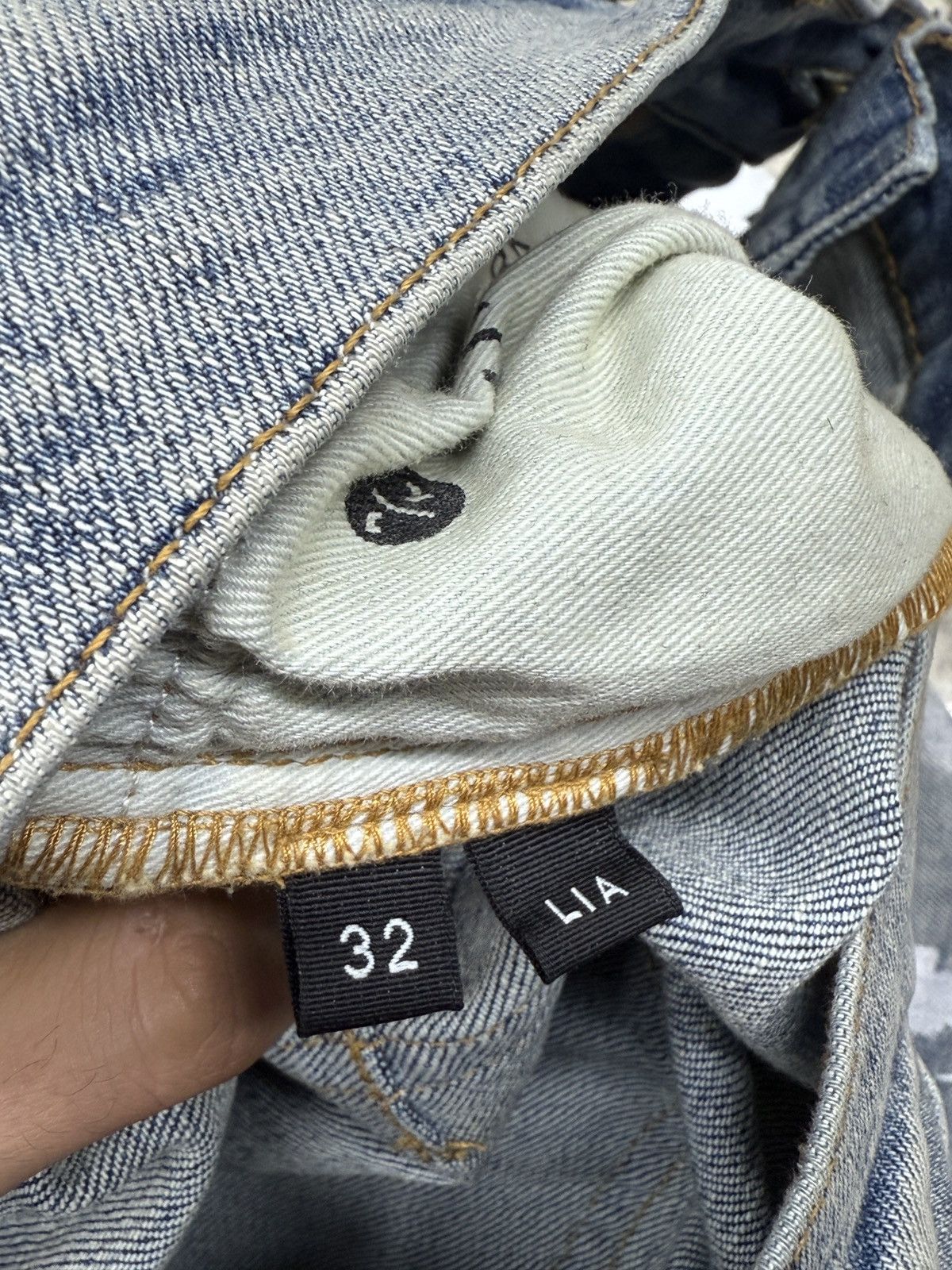 Purple Purple Denim Jeans Size US 32 / EU 48 - 9 Thumbnail