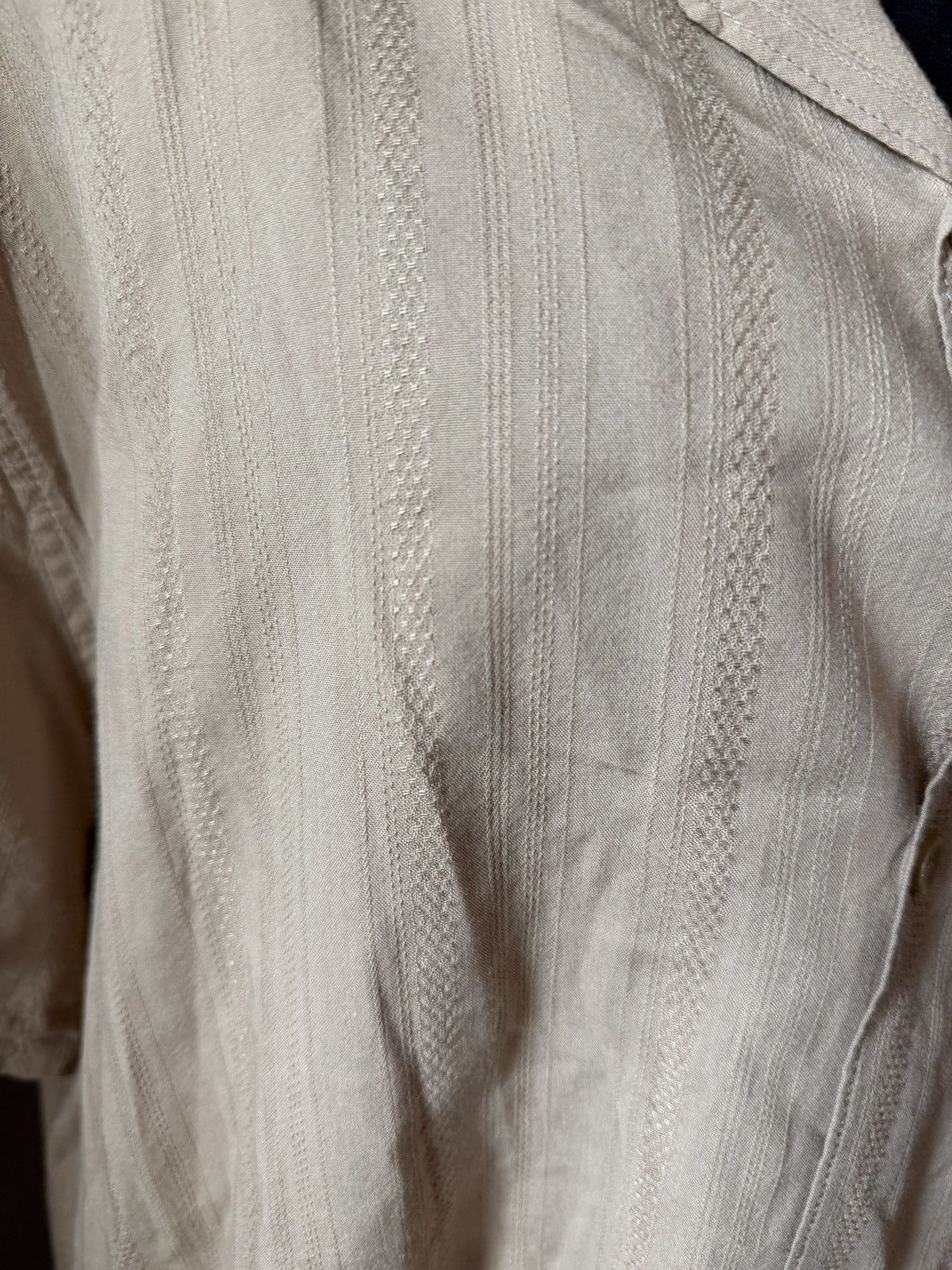 Other NWT Sun + Stone Woven Beige Button Up Shirt Size XXL. Size US XXL / EU 58 / 5 - 4 Thumbnail