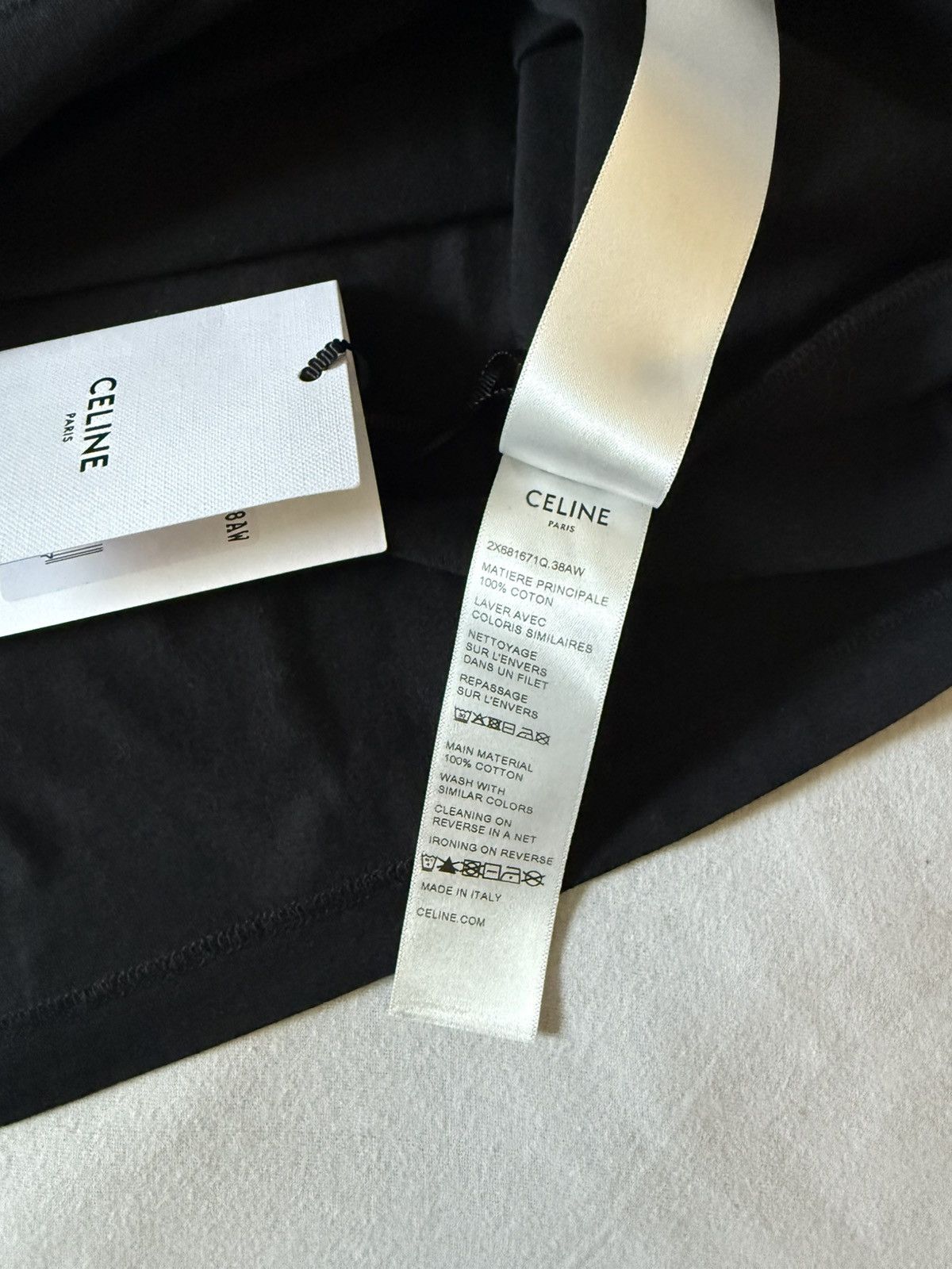 Celine CELINE LOOSE T-SHIRT Size US XL / EU 56 / 4 - 6 Thumbnail