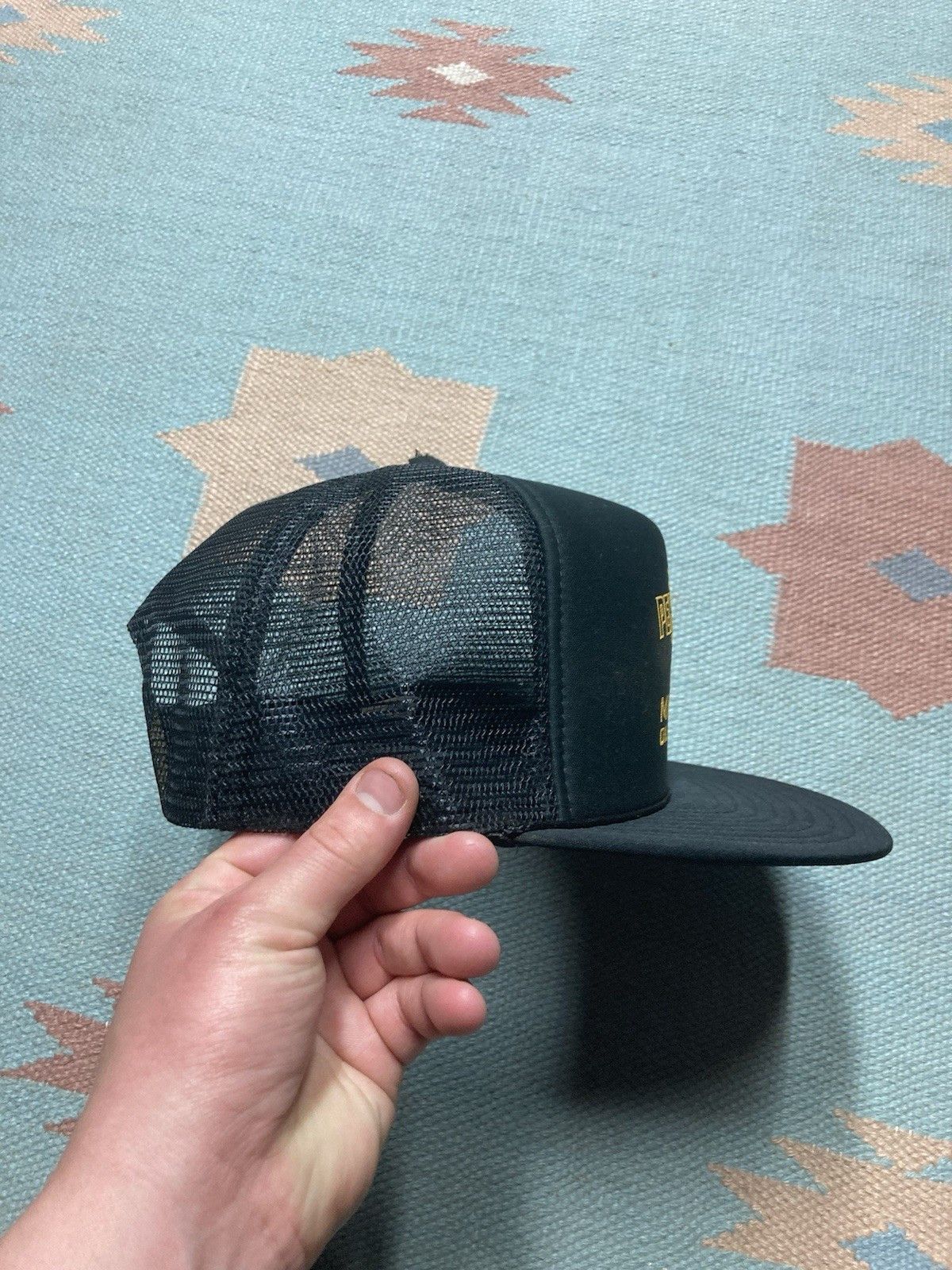 Vintage Vtg trucker hat Pennzoil 10 minute oil change car mechanic Size ONE SIZE - 9 Thumbnail