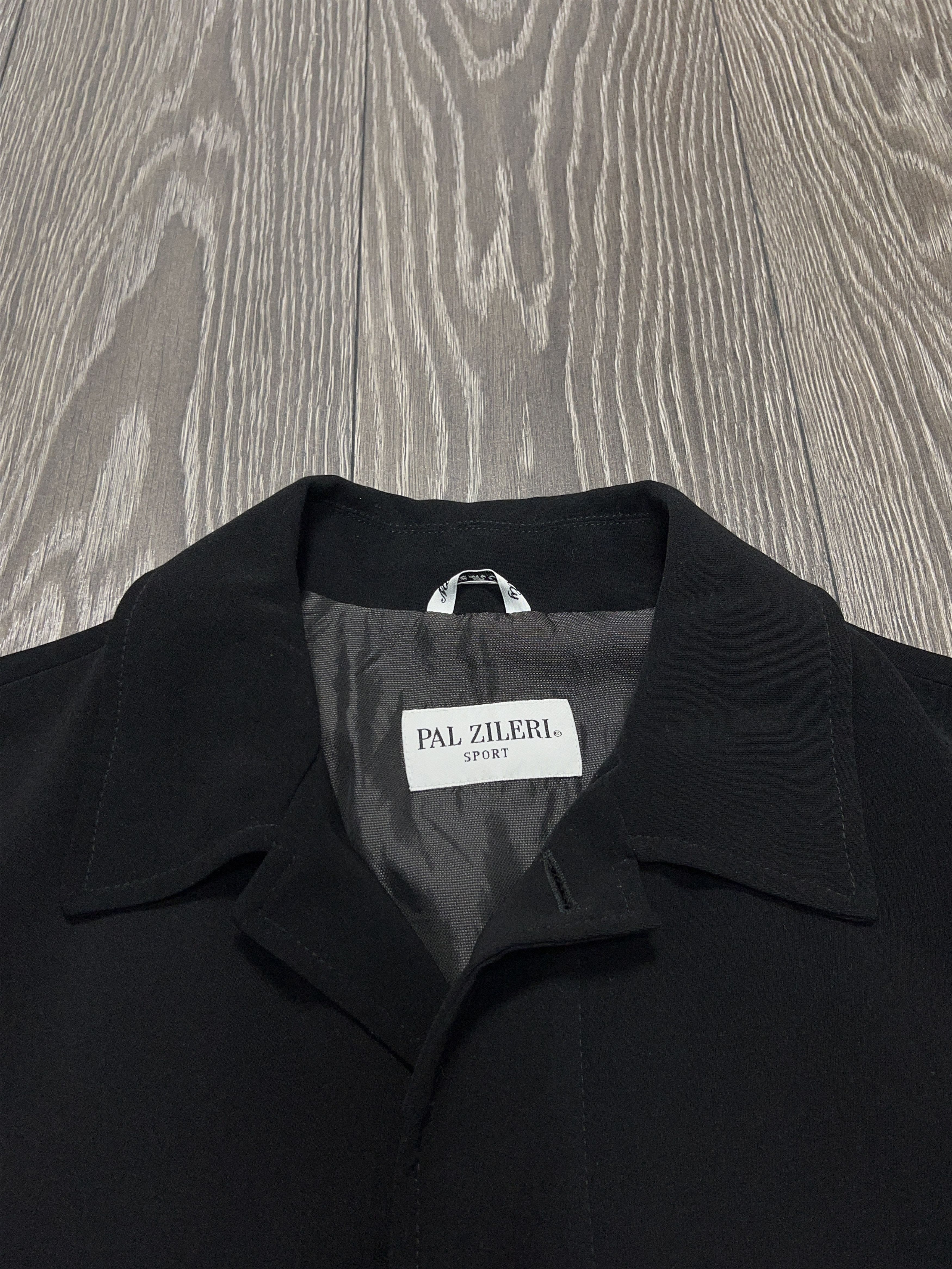 Pal Zileri Sport Polyester Black Jacket Coat Button Size US 40 EU 50 Size US M / EU 48-50 / 2 - 3 Thumbnail