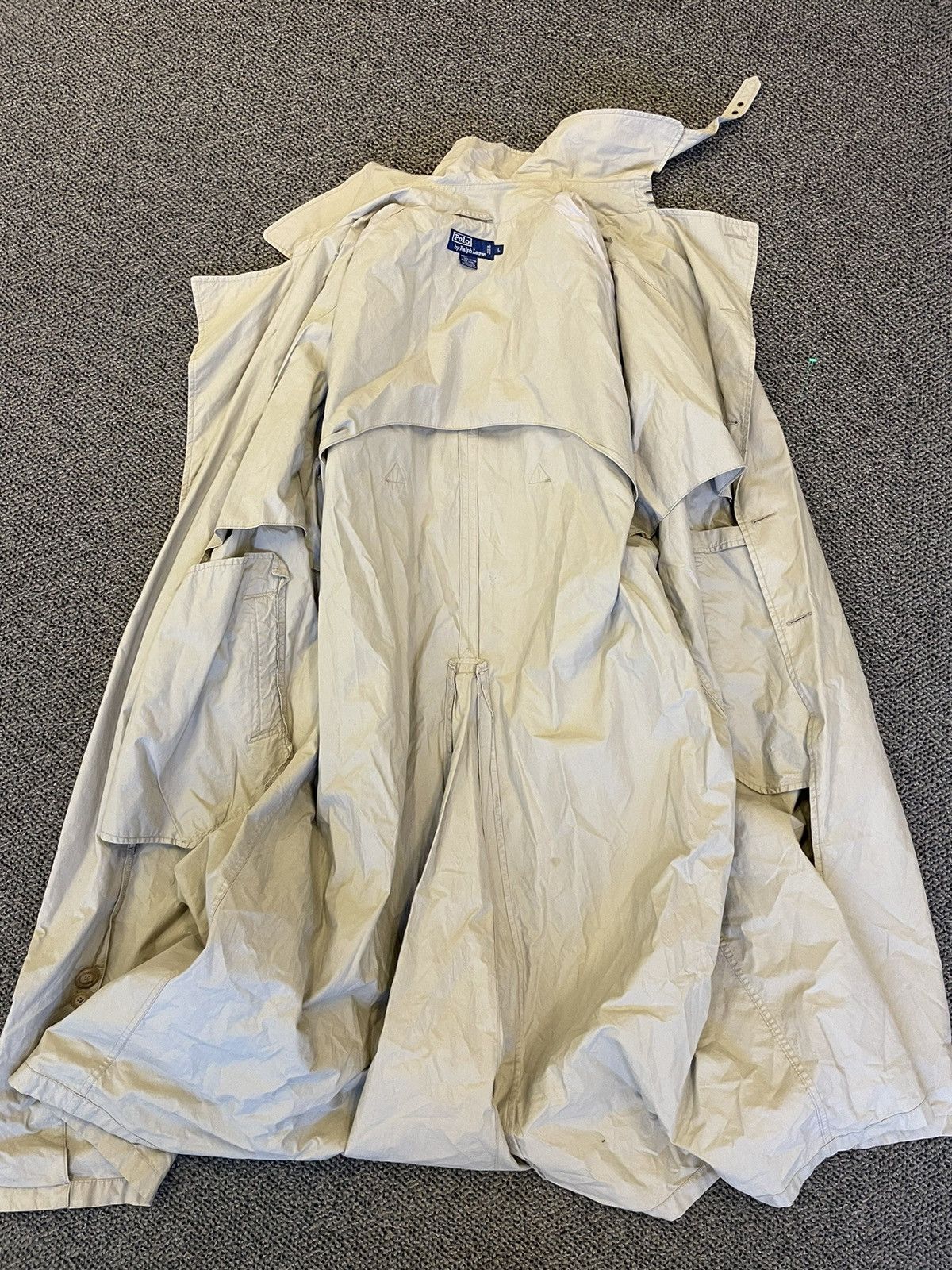 Polo Ralph Lauren × Vintage Double Breasted Trench Coat Size US L / EU 52-54 / 3 - 9 Thumbnail