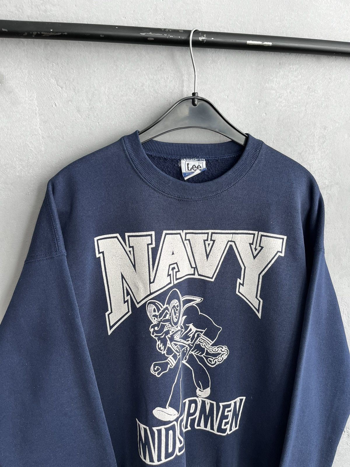 Lee × Vintage LEE NAVY midshipmen sweatshirt USA vintage Size US L / EU 52-54 / 3 - 4 Thumbnail