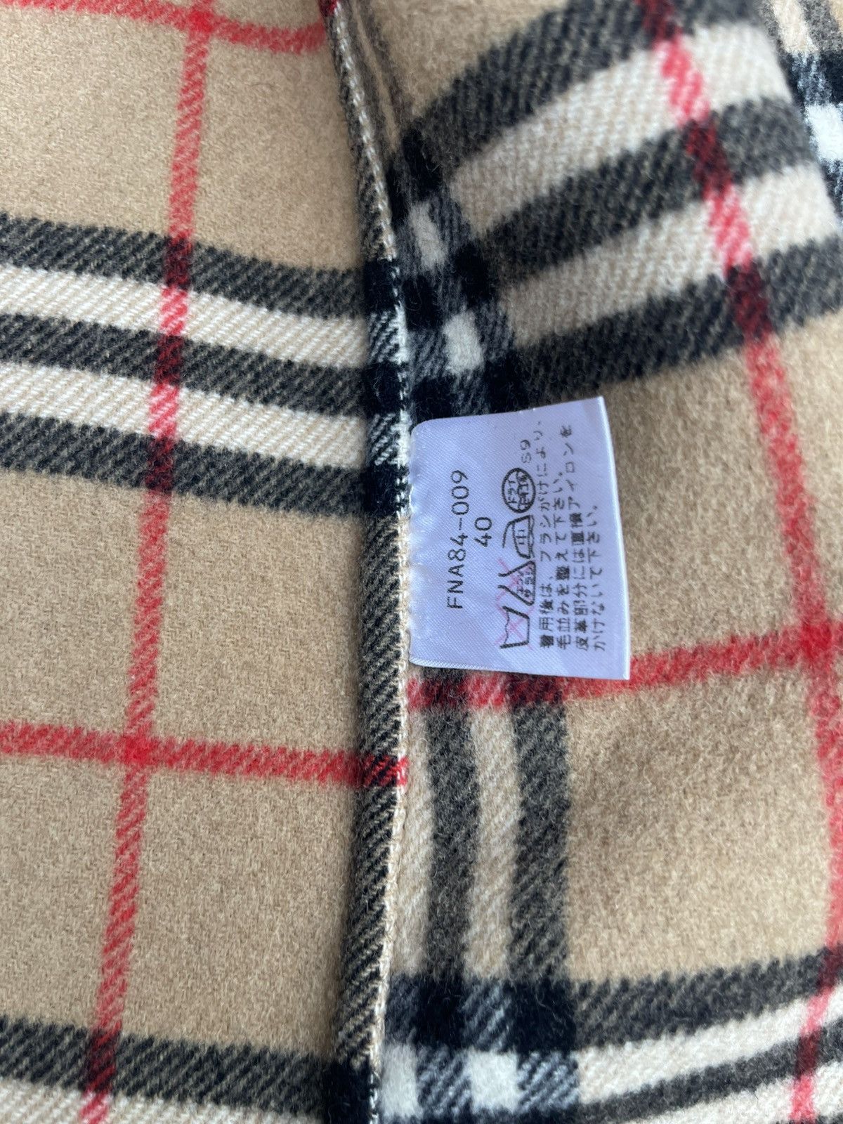 Burberry 90s Burberrys Wool Cashmere Duffle Coat - Nova Check Lining Size US M / EU 48-50 / 2 - 10 Thumbnail