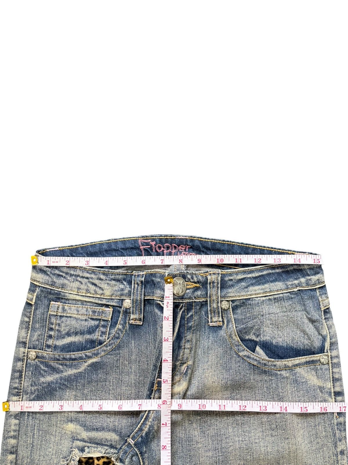 Ksubi Vintage Japanese Brand Patches Distressed Jeans Size 30" / US 8 / IT 44 - 6 Thumbnail