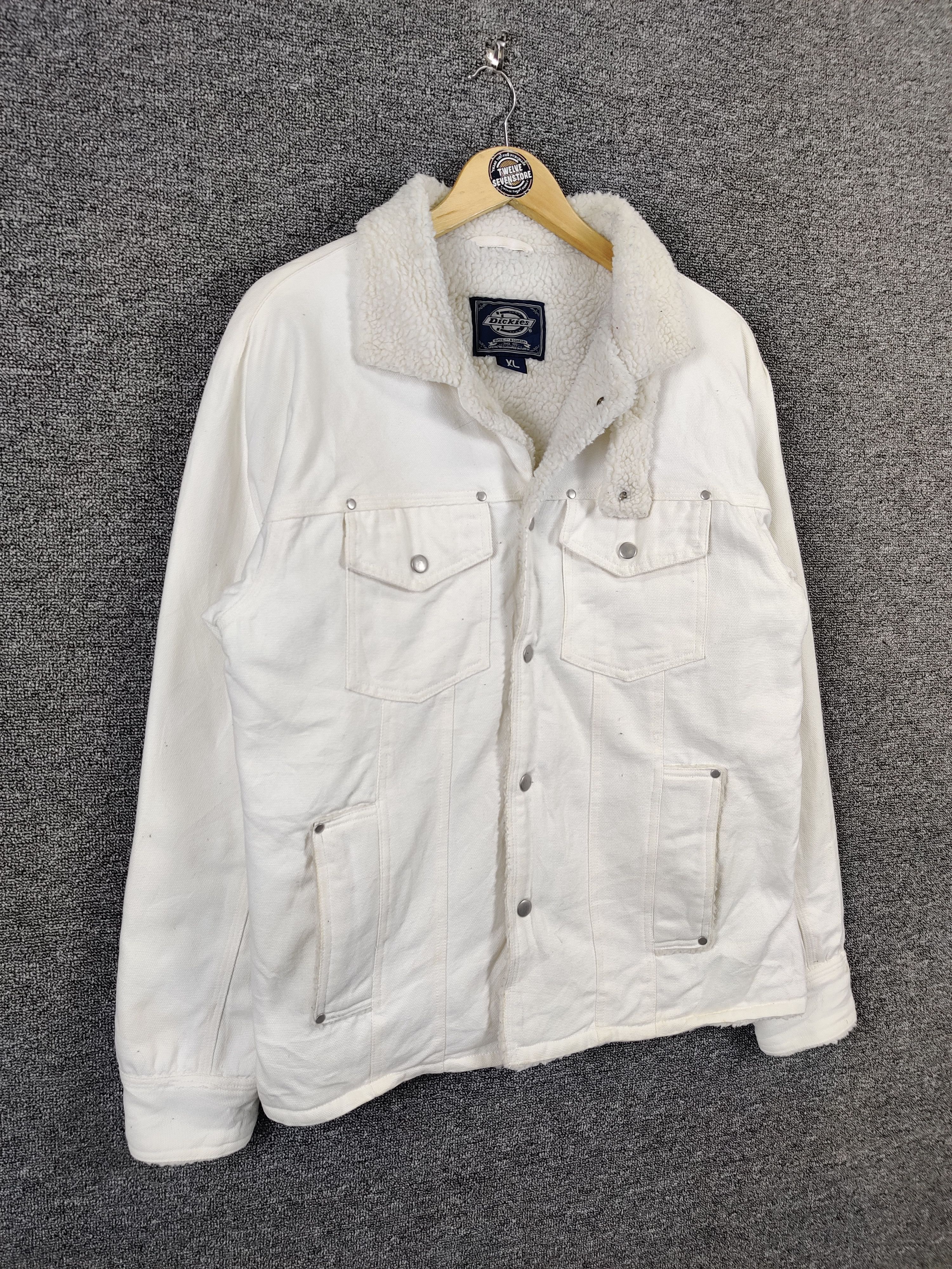 Dickies Vintage Dickies Sherpa Trucker Jacket Size US XL / EU 56 / 4 - 5 Thumbnail