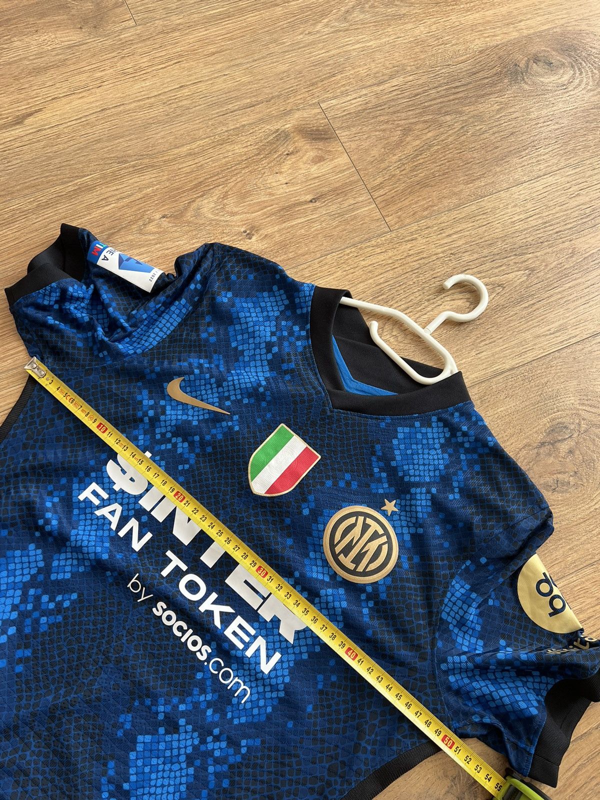 Nike Inter Milan #10 Lautaro Martinez 2021/2022 home match jersey Size US M / EU 48-50 / 2 - 18 Thumbnail