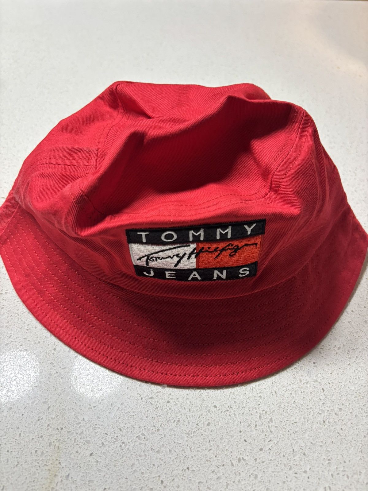 Tommy Hilfiger × Vintage Tommy Hilfiger/Tommy Jeans Bucket Hat Vintage Size ONE SIZE - 3 Thumbnail