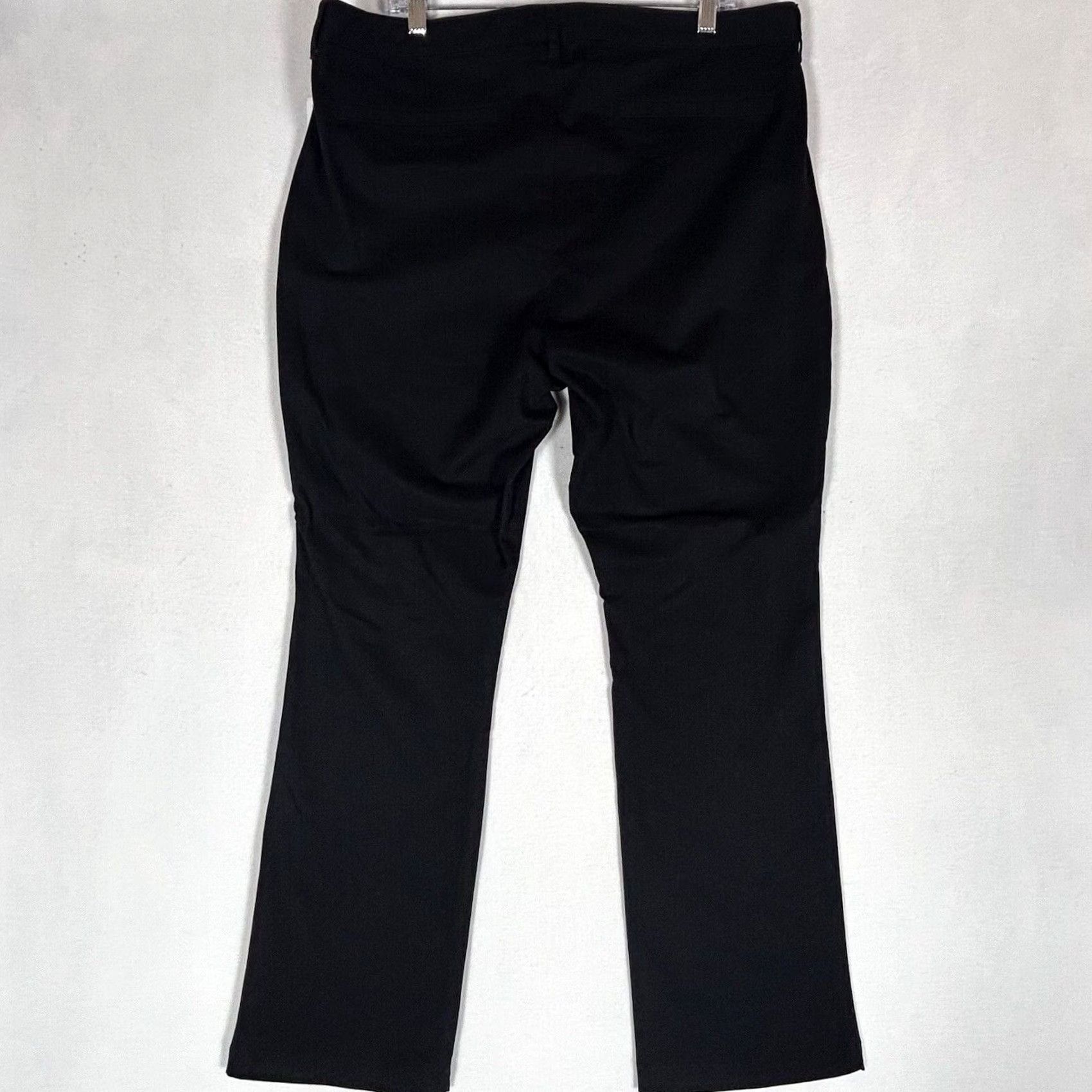 Old Navy Old Navy Black Plus Size 16 Flare Stretch Pants Womens NWT Size 38" / US 16 / IT 52 - 6 Thumbnail
