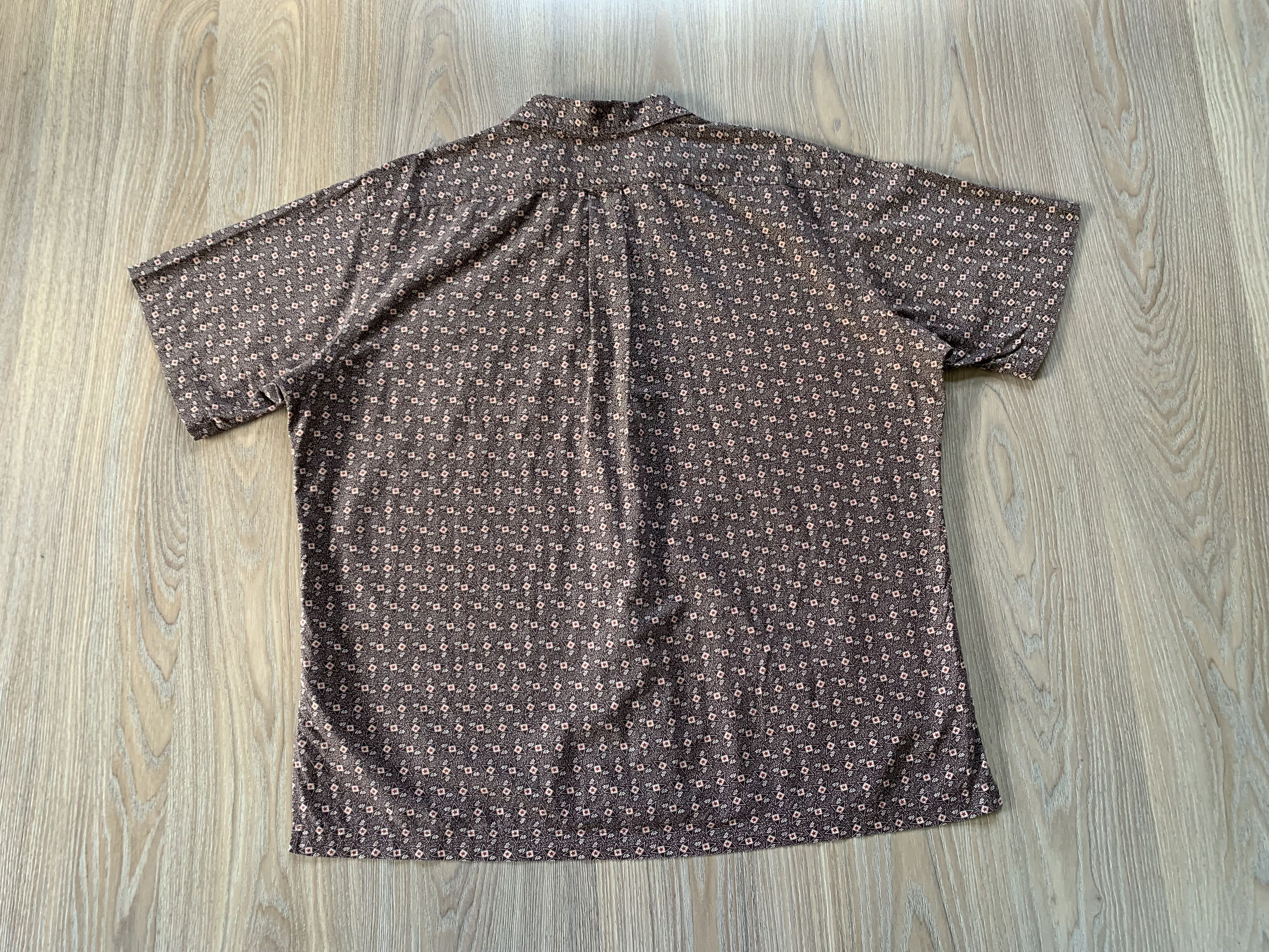 Polo Ralph Lauren × Ralph Lauren × Vintage Polo Ralph Lauren Brown Hawaiian Shirt Size US XL / EU 56 / 4 - 3 Thumbnail