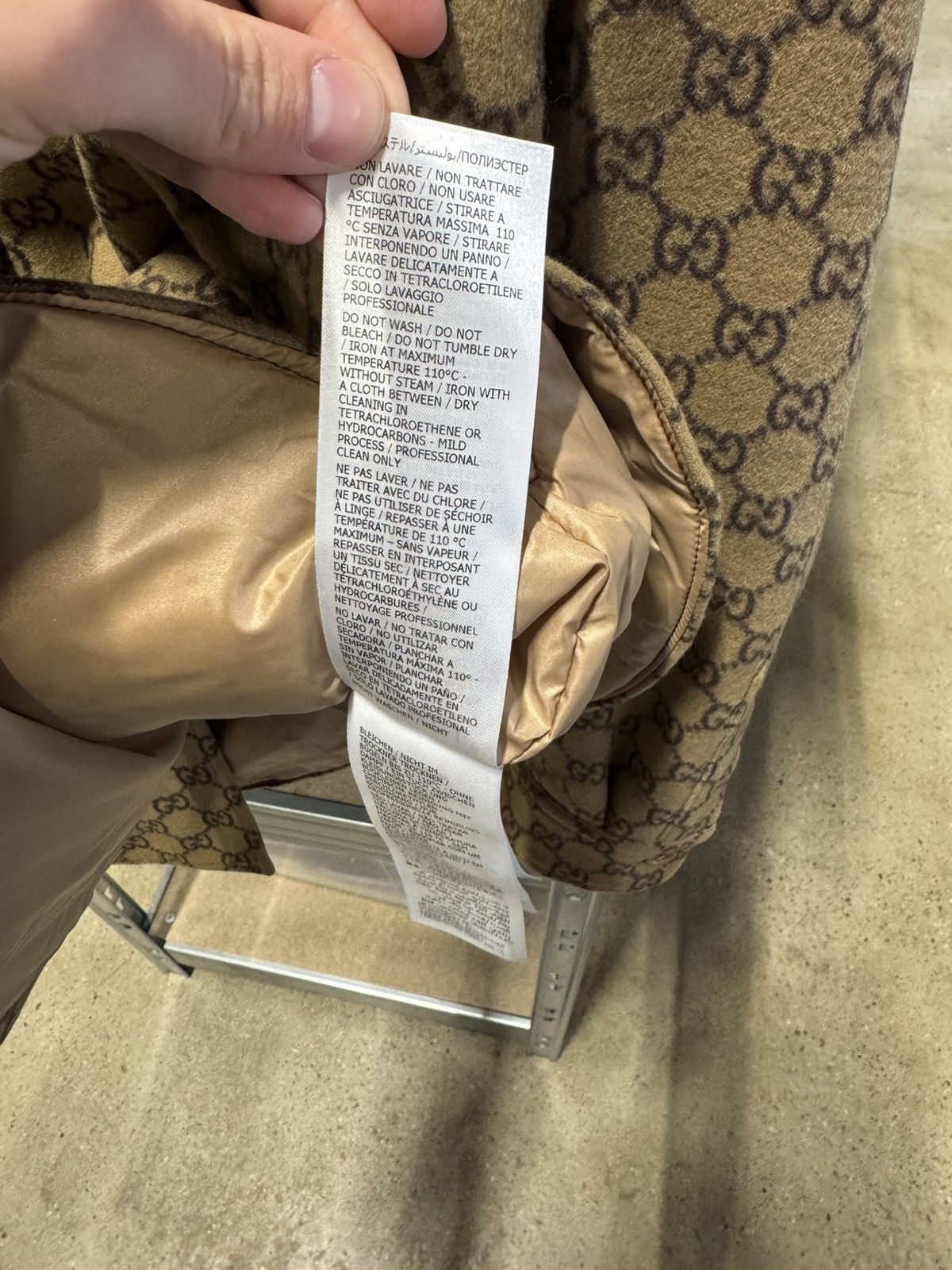 Gucci Gucci GG Padded Wool Overshirt Jacket NEW 3000$ Size US S / EU 44-46 / 1 - 6 Thumbnail
