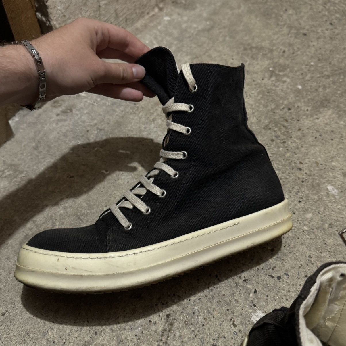Rick Owens Rick owens drkshdw vegan ramones Size US 9 / EU 42 - 13 Thumbnail