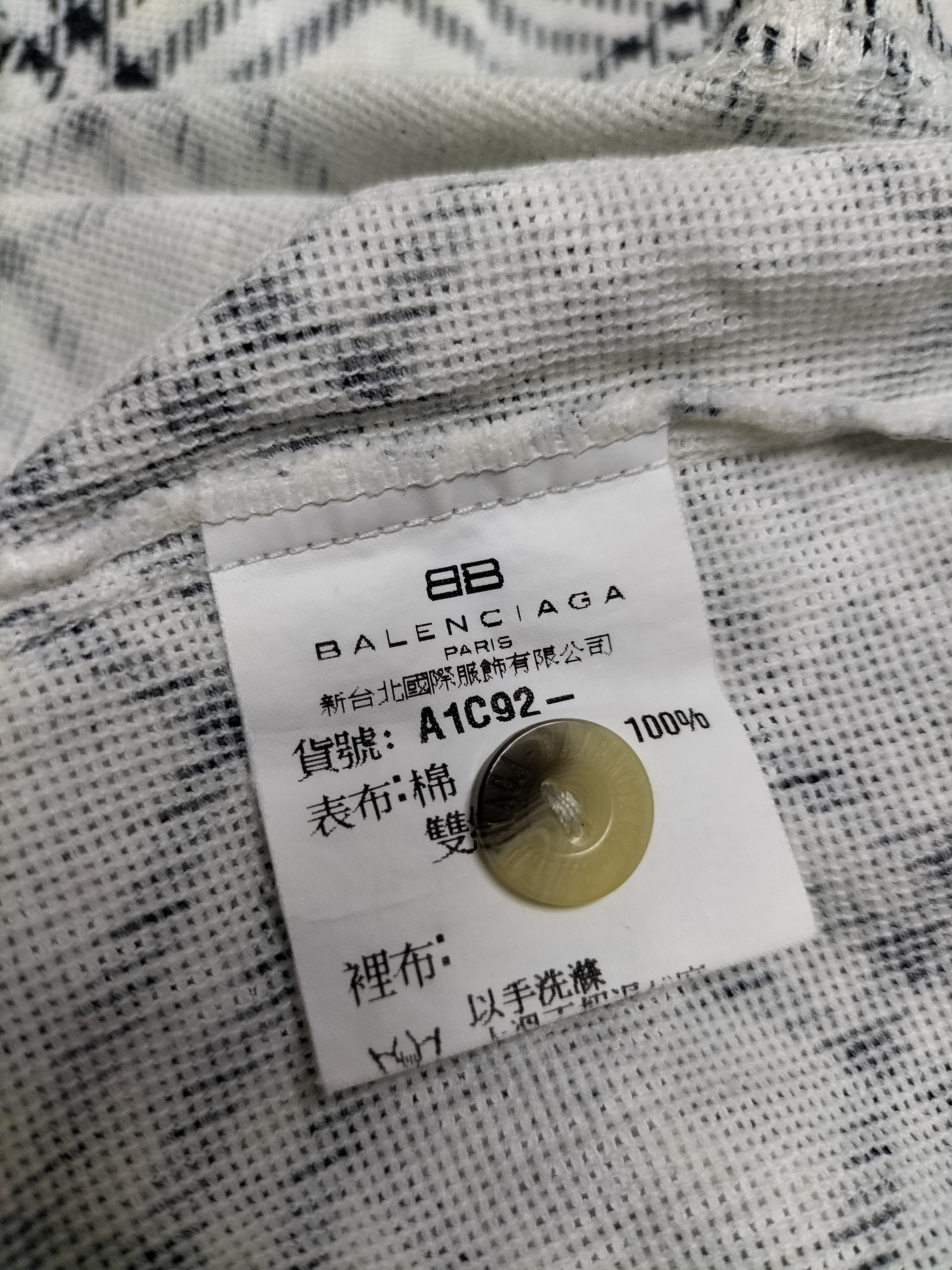 Balenciaga Vintage Balenciaga Polo tee Size US M / EU 48-50 / 2 - 6 Thumbnail