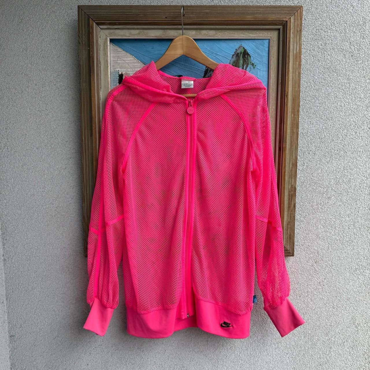 Nike Nike drill y2k transparent Nylon light Jacket Size US M / EU 48-50 / 2 - 1 Thumbnail