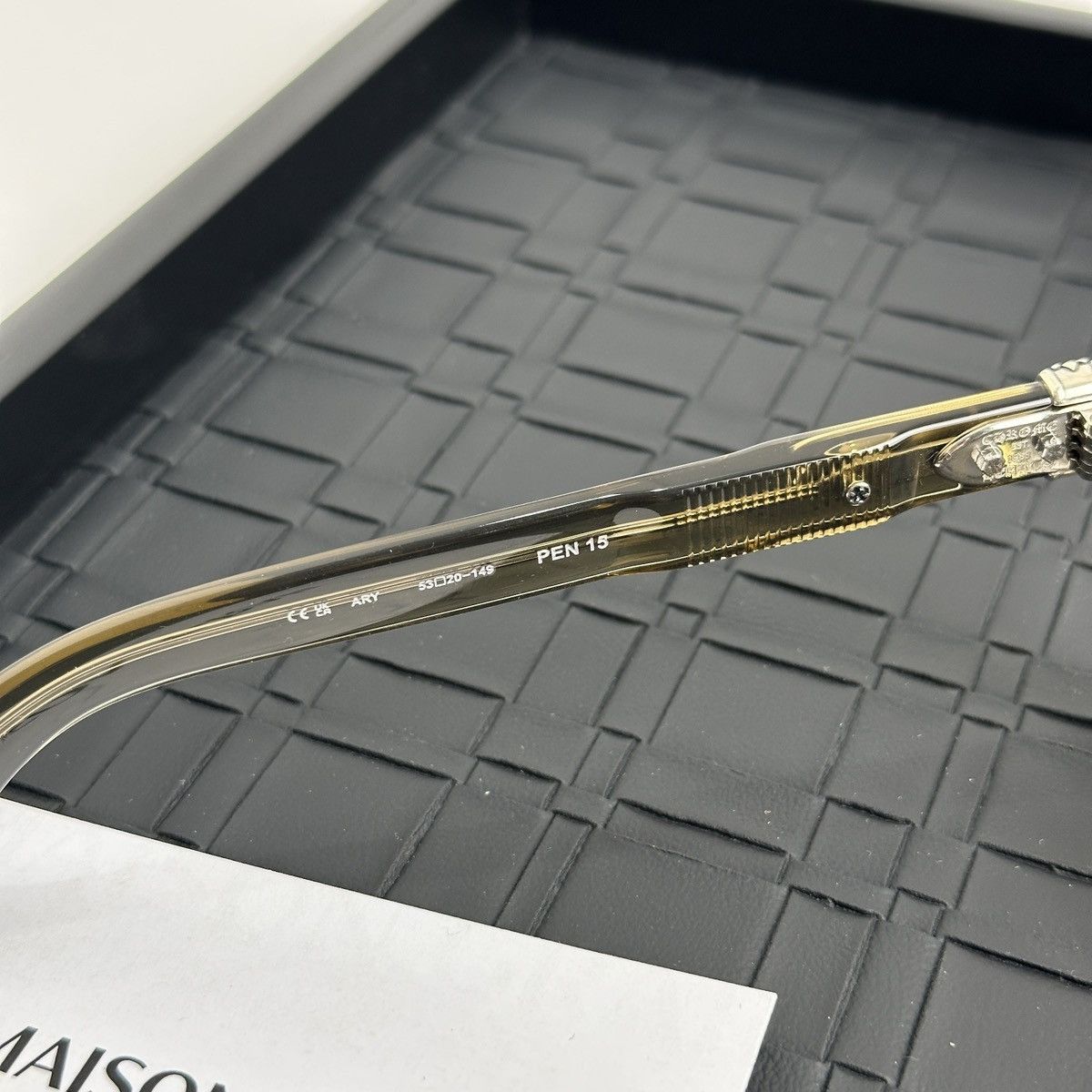 Chrome Hearts CHROME HEARTS PEN 15 ARMY EYEGLASSES Size ONE SIZE - 8 Thumbnail