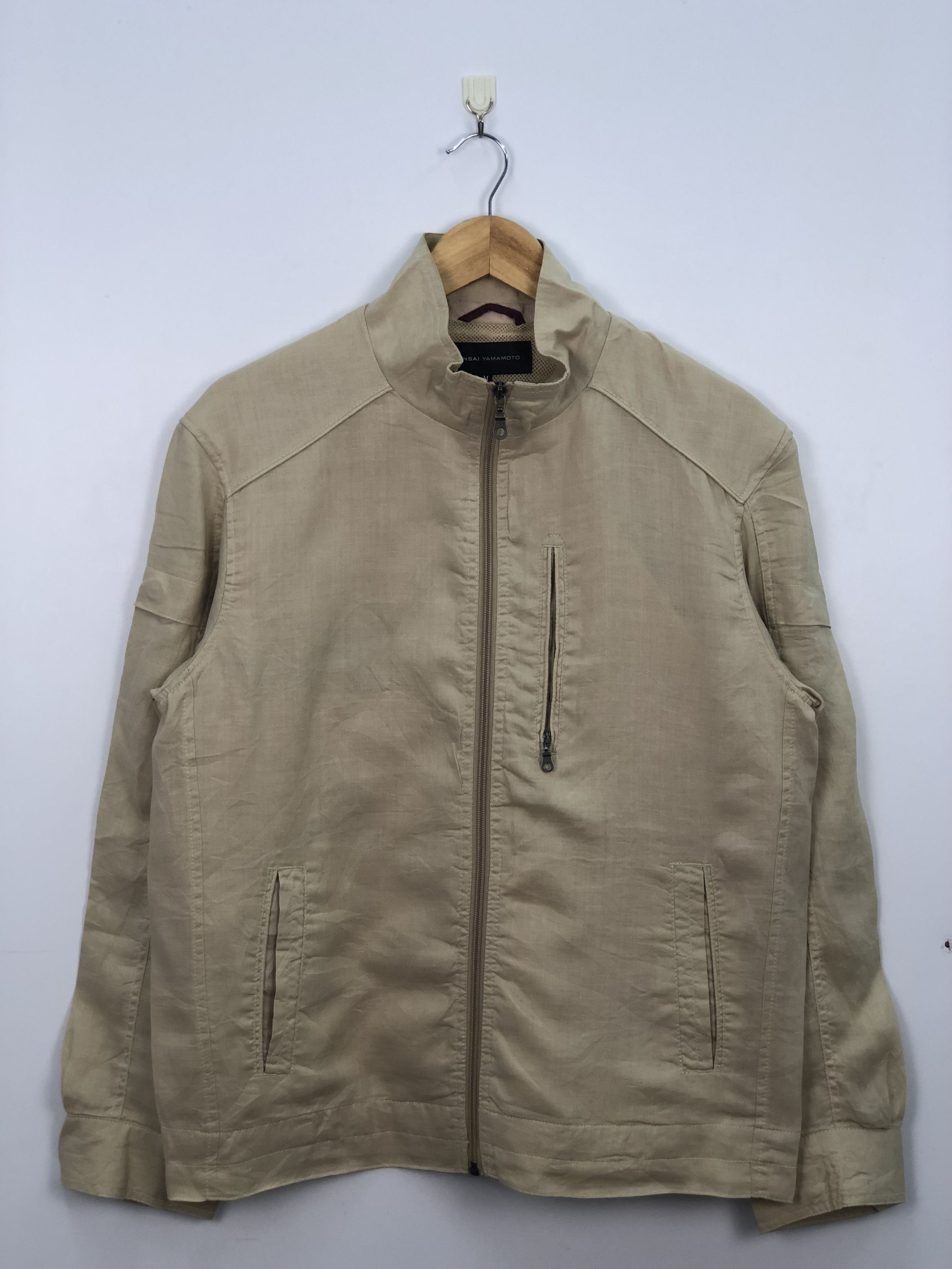 Japanese Brand Vintage Kansai Yamamoto Zipper Jacket J0235 Size US M / EU 48-50 / 2 - 1 Thumbnail