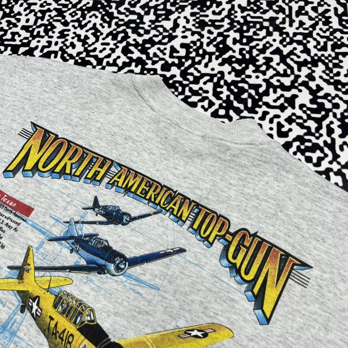 Vintage Vintage 90s American Top Gun USA Boxy Vest Retro Sweatshirt Size US XL / EU 56 / 4 - 7 Thumbnail