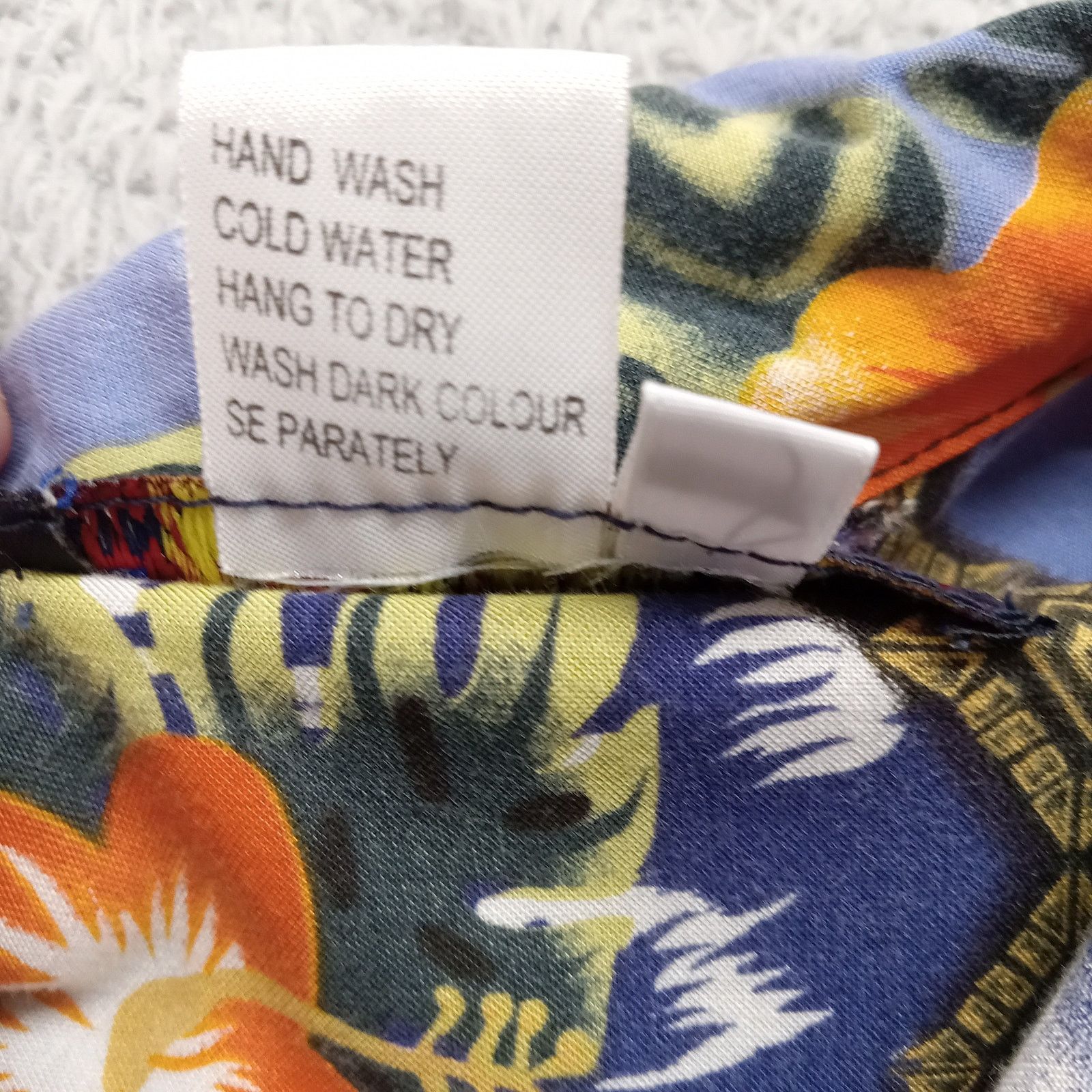 & Other Stories Basix Hawaiian Shirt S Men's Blue Floral Short Sleeve Size US S / EU 44-46 / 1 - 6 Thumbnail