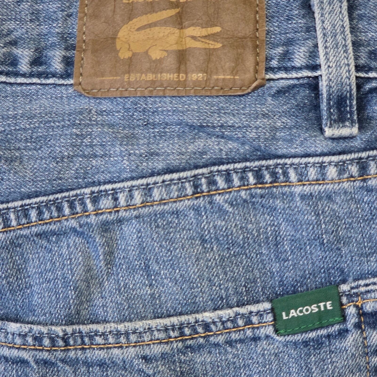Lacoste Lacoste Jeans Men’s Size 34 Blue Wash Cotton Casual Size US 34 / EU 50 - 5 Thumbnail