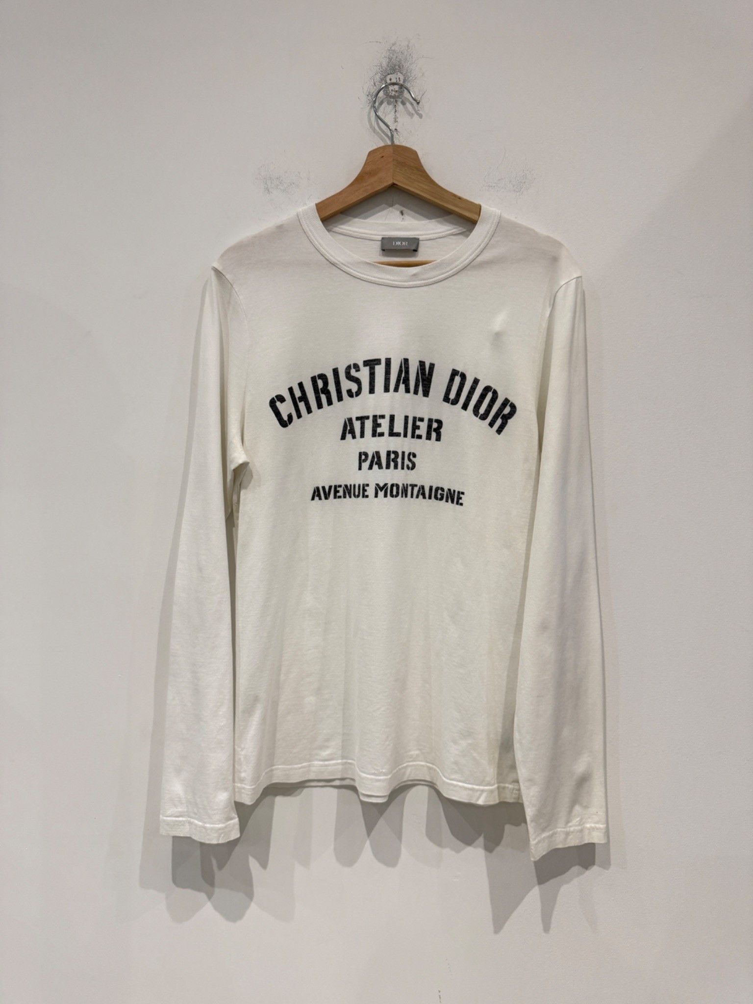 Dior Dior Atelier Long Sleeve White Size US L / EU 52-54 / 3 - 1 Thumbnail