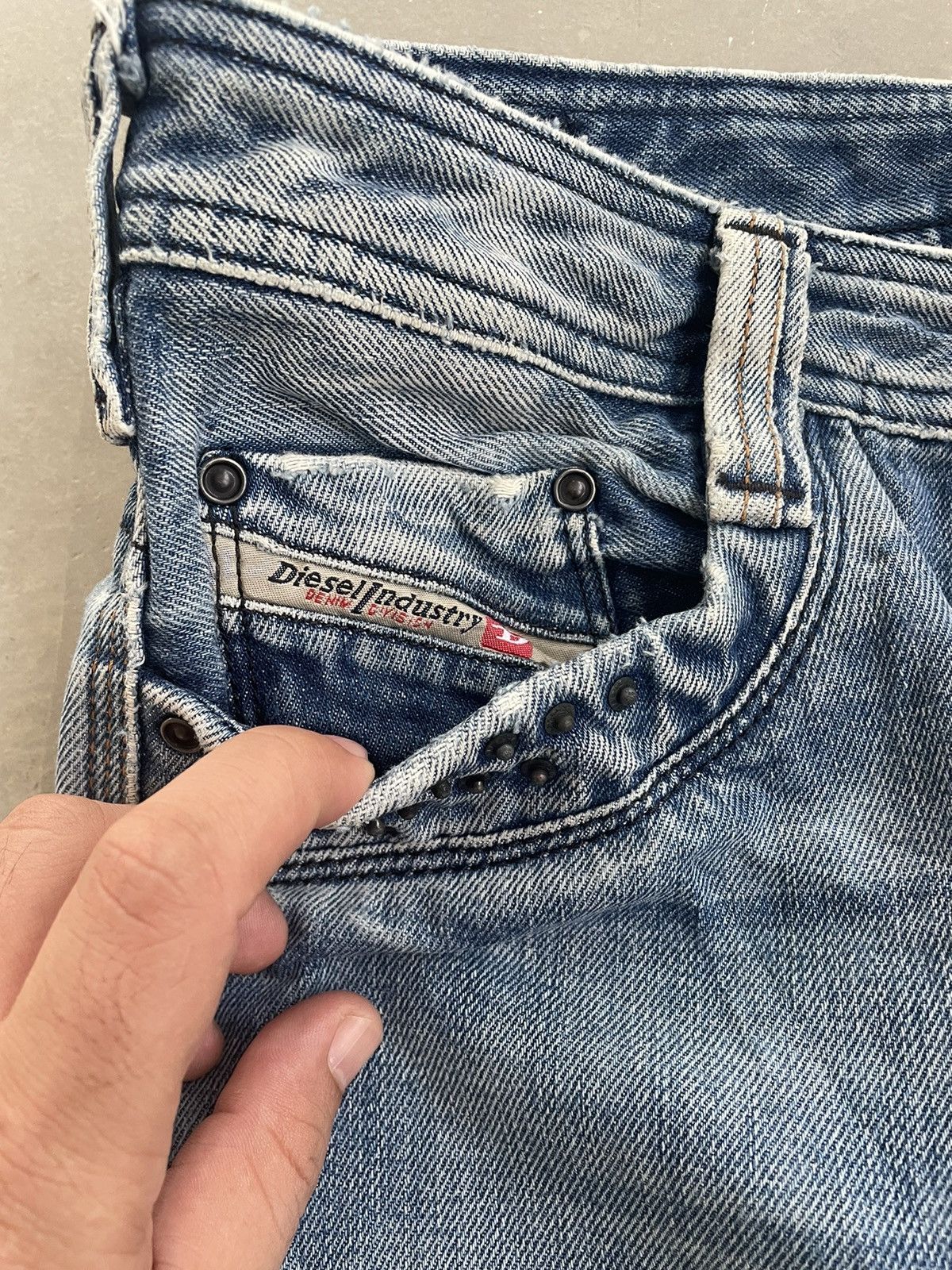 Diesel DIESEL TIMMEN STUDDED DENIM PANT Size US 31 - 4 Thumbnail