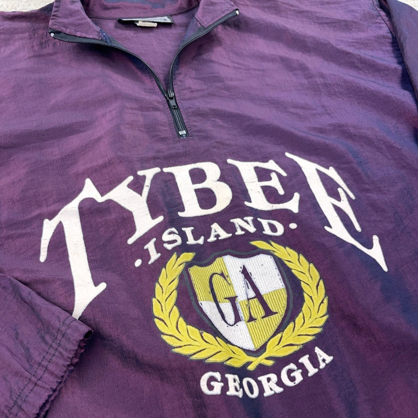Vintage VINTAGE Venini Purple Surf Jacket Windbreaker XS? Size US XL / EU 56 / 4 - 4 Thumbnail
