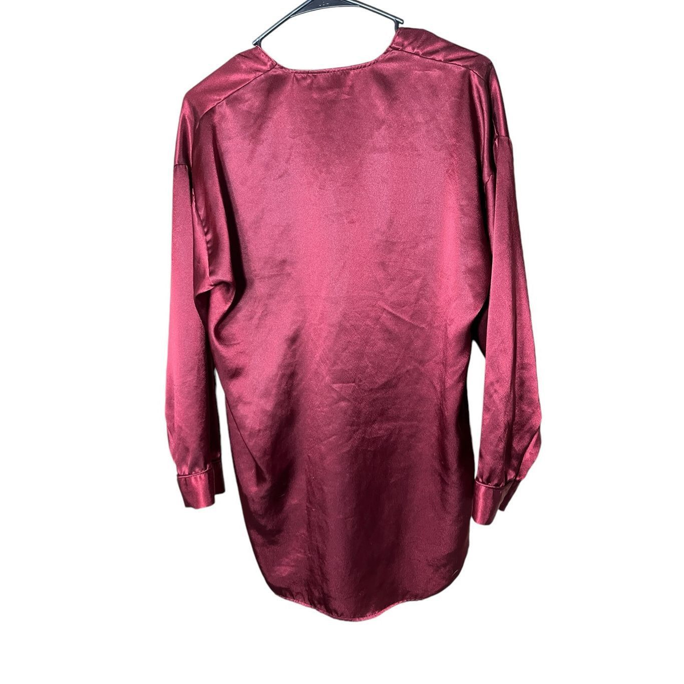 Victoria's Secret Vintage Victoria’s Secret Gold Label Maroon Satin Nightgown Size S / US 4 / IT 40 - 7 Thumbnail