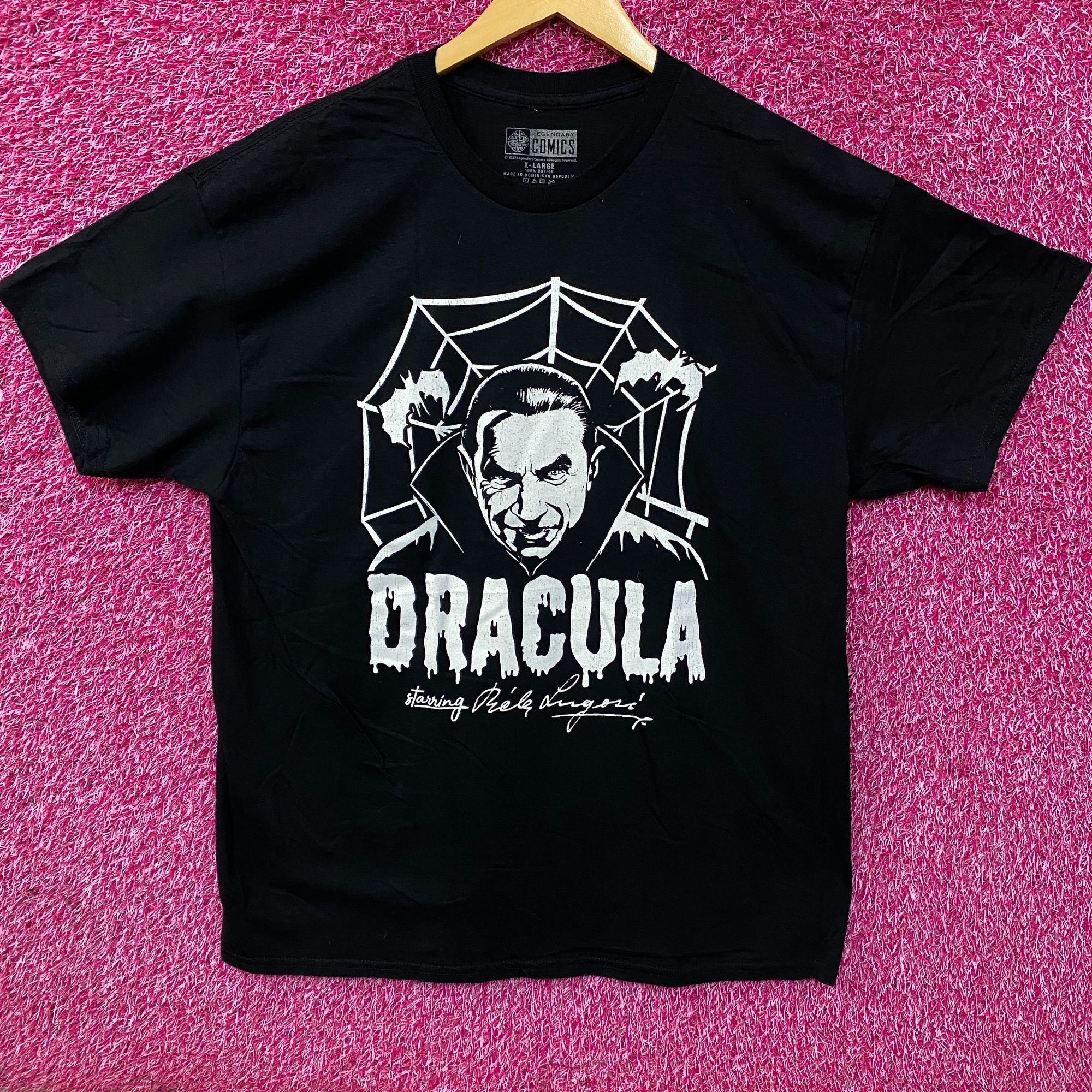 Other Legendary Comics Bela Lugosi Dracula Spider Web T-Shirt XL Size US XL / EU 56 / 4 - 1 Thumbnail