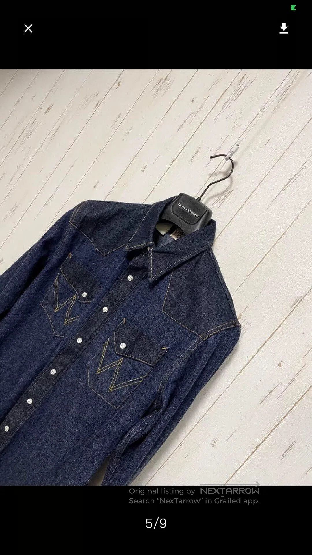 N.Hoolywood Wrangler N.HOOLYWOOD Collaboration Western Shirt. Size US S / EU 44-46 / 1 - 5 Thumbnail