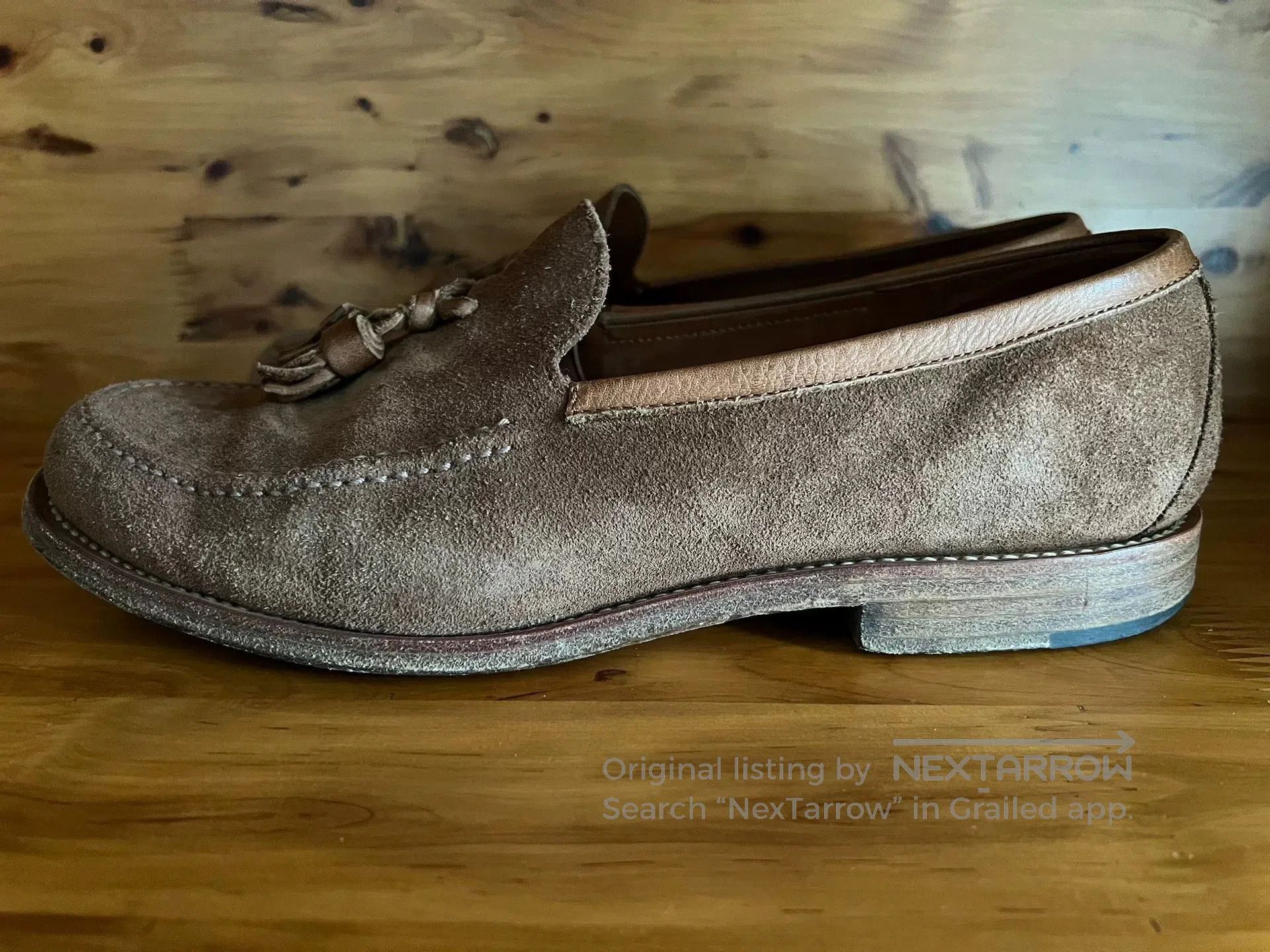 PHIGVEL MAKERS & Co. Phigvel PMC Suede Tassel Loafers. Size US 8.5 / EU 41-42 - 2 Thumbnail