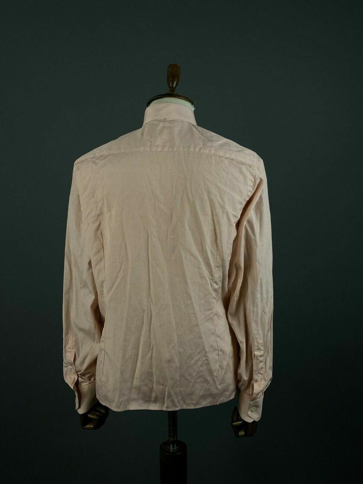 Eton Eton Contemporary Pink Button Up Dress Shirt Size 41/16 Size US M / EU 48-50 / 2 - 6 Thumbnail