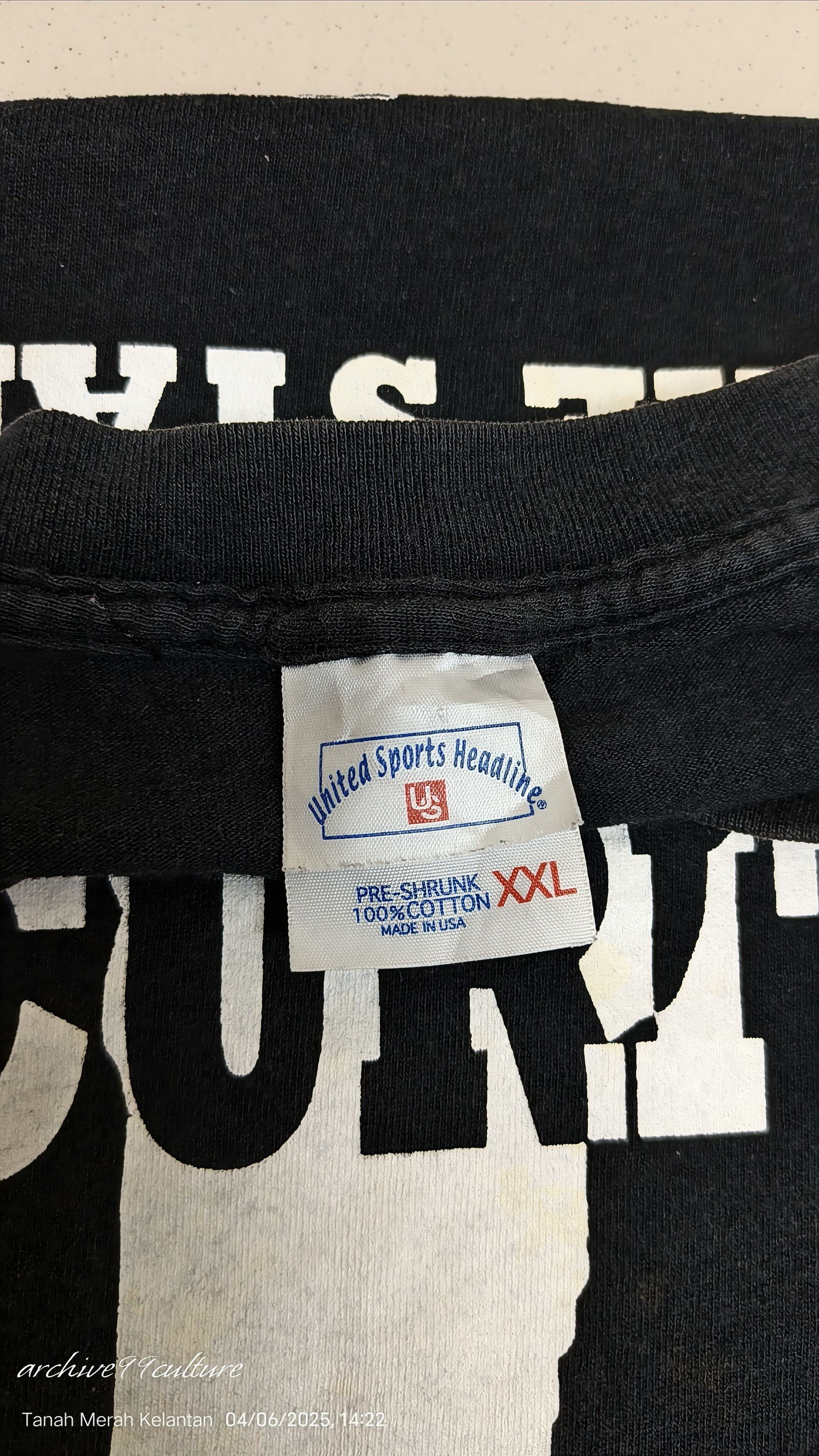 Vintage Duke staff MAD MAGAZINE / A-Ni REC / Aniki of Death tee Size US XXL / EU 58 / 5 - 4 Thumbnail