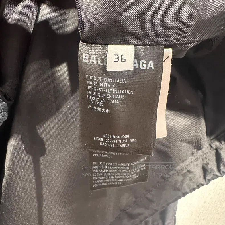Balenciaga Balenciaga size 36 Black hooded windbreaker jacket with sm Size S / US 4 / IT 40 - 5 Thumbnail