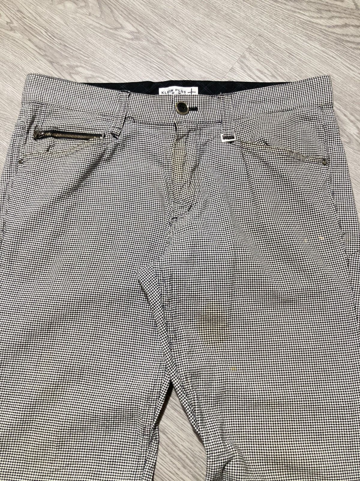 If Six Was Nine 2000s Klein Plus Homme Hickory Pants Punk Lgb Style Size US 32 / EU 48 - 4 Thumbnail