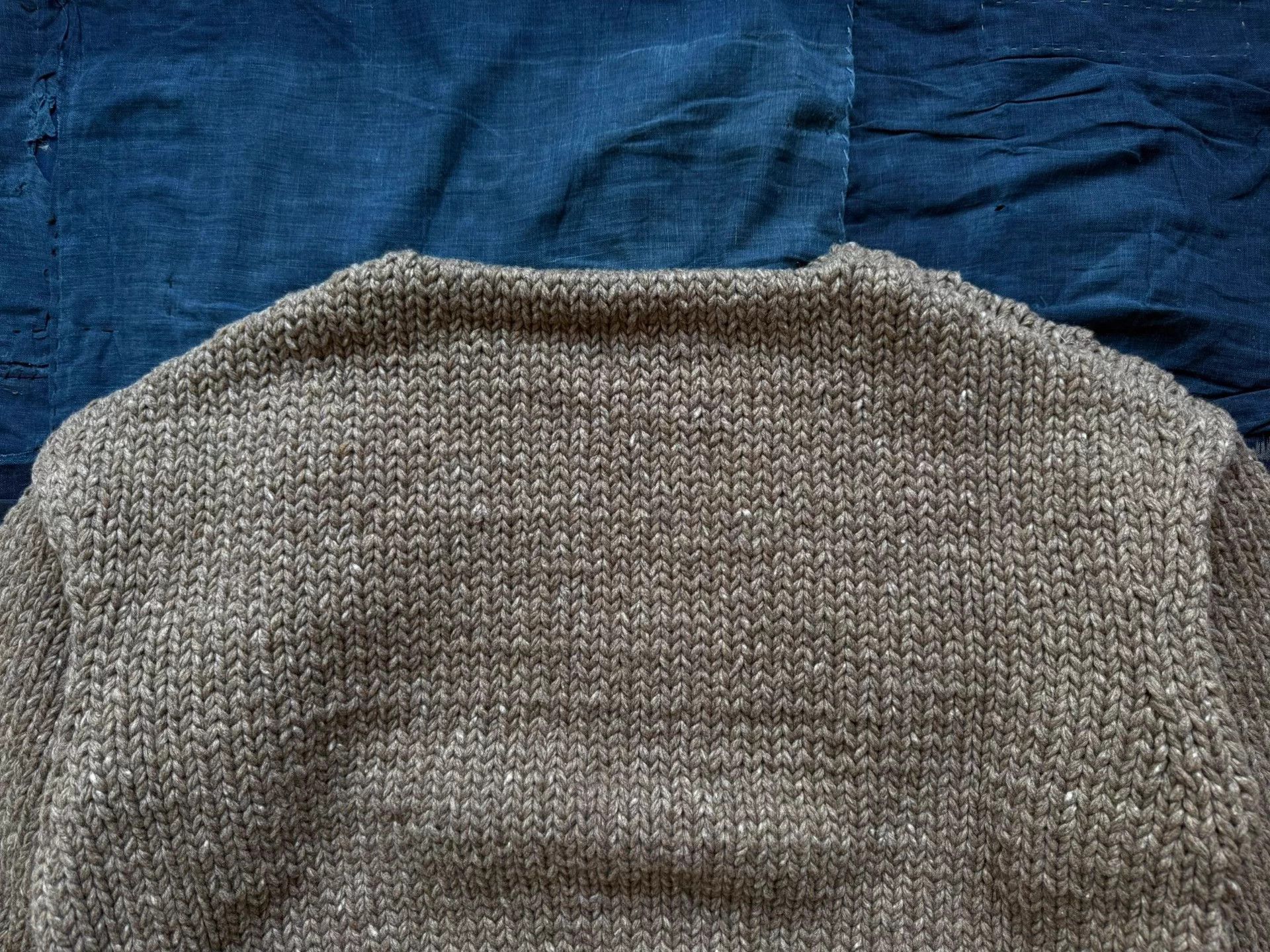 Visvim VISVIM 25AW Amplus Boatneck Hand Knit Wool Blend Brown 3 Size US L / EU 52-54 / 3 - 5 Thumbnail