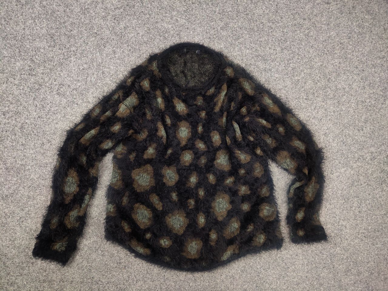 If Six Was Nine Vintage leopard Mohair Style Black Sweater Y2K hysteric Size US S / EU 44-46 / 1 - 9 Thumbnail
