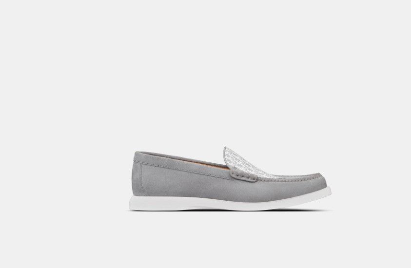 Dior o1w1db10325 3LO13 Granville Loafers in Grey Size US 5.5 / EU 38 - 1 Thumbnail