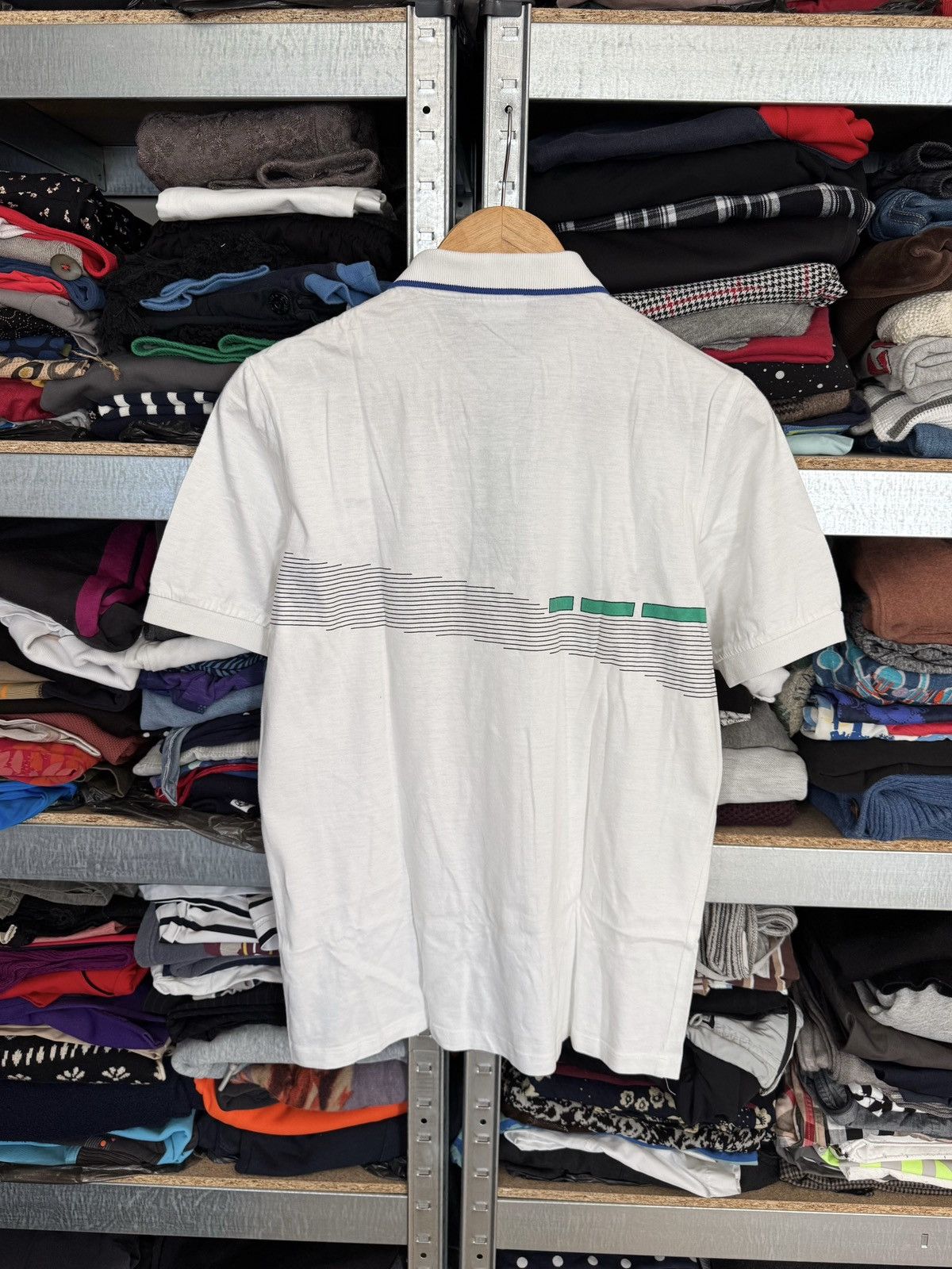 Adidas Vintage 80s Adidas Graphic Print Tennis Polo Shirt Sz S Tee Size US S / EU 44-46 / 1 - 4 Thumbnail